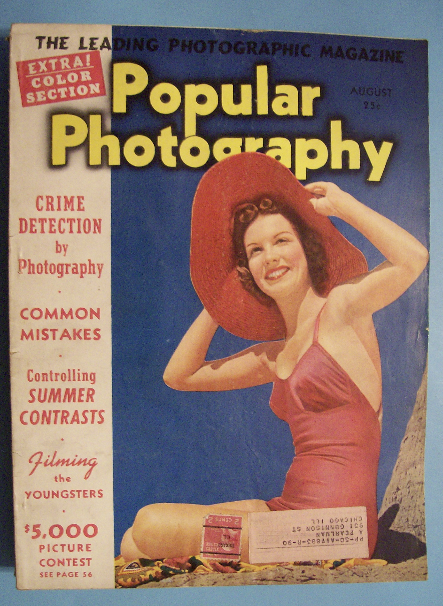 Popular Photography Magazine - August 1940