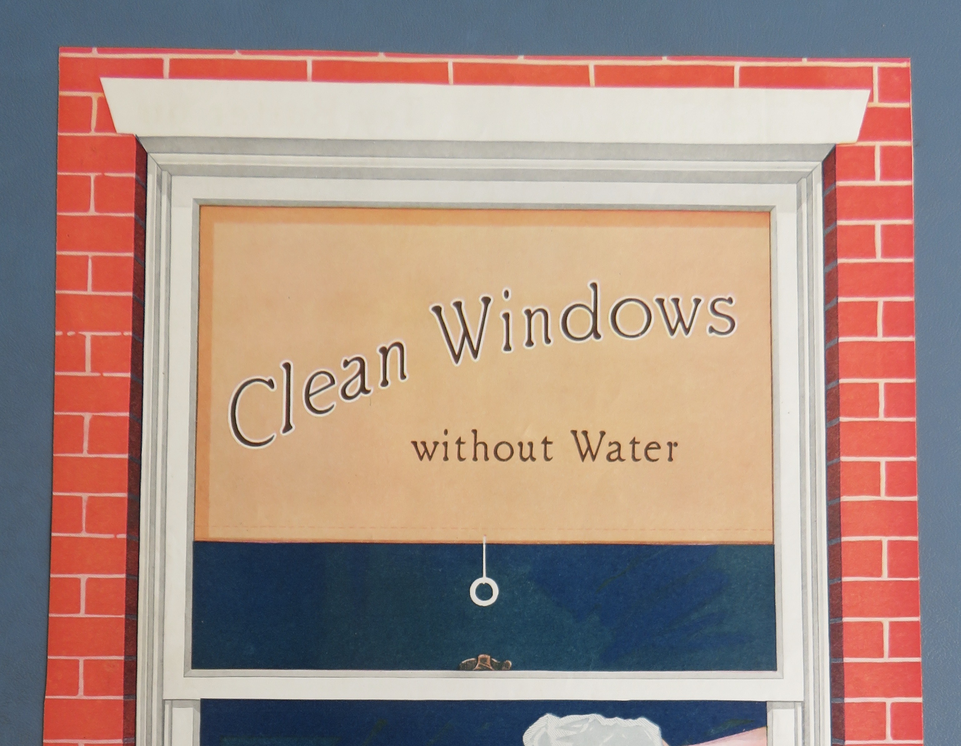 1918 Old Dutch Cleanser with Clean Windows