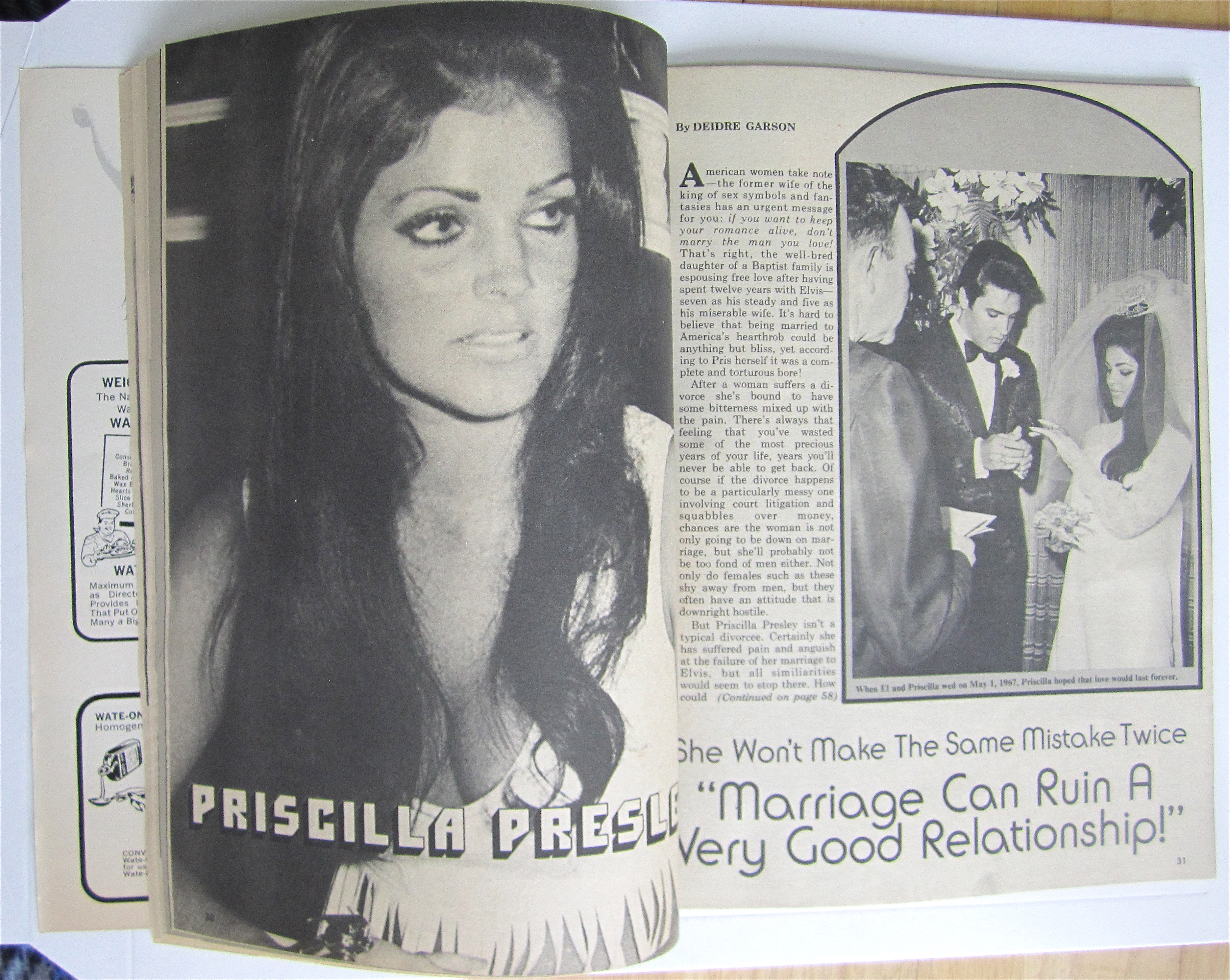 Movie World Magazine December 1973 T Jones & L Taylor