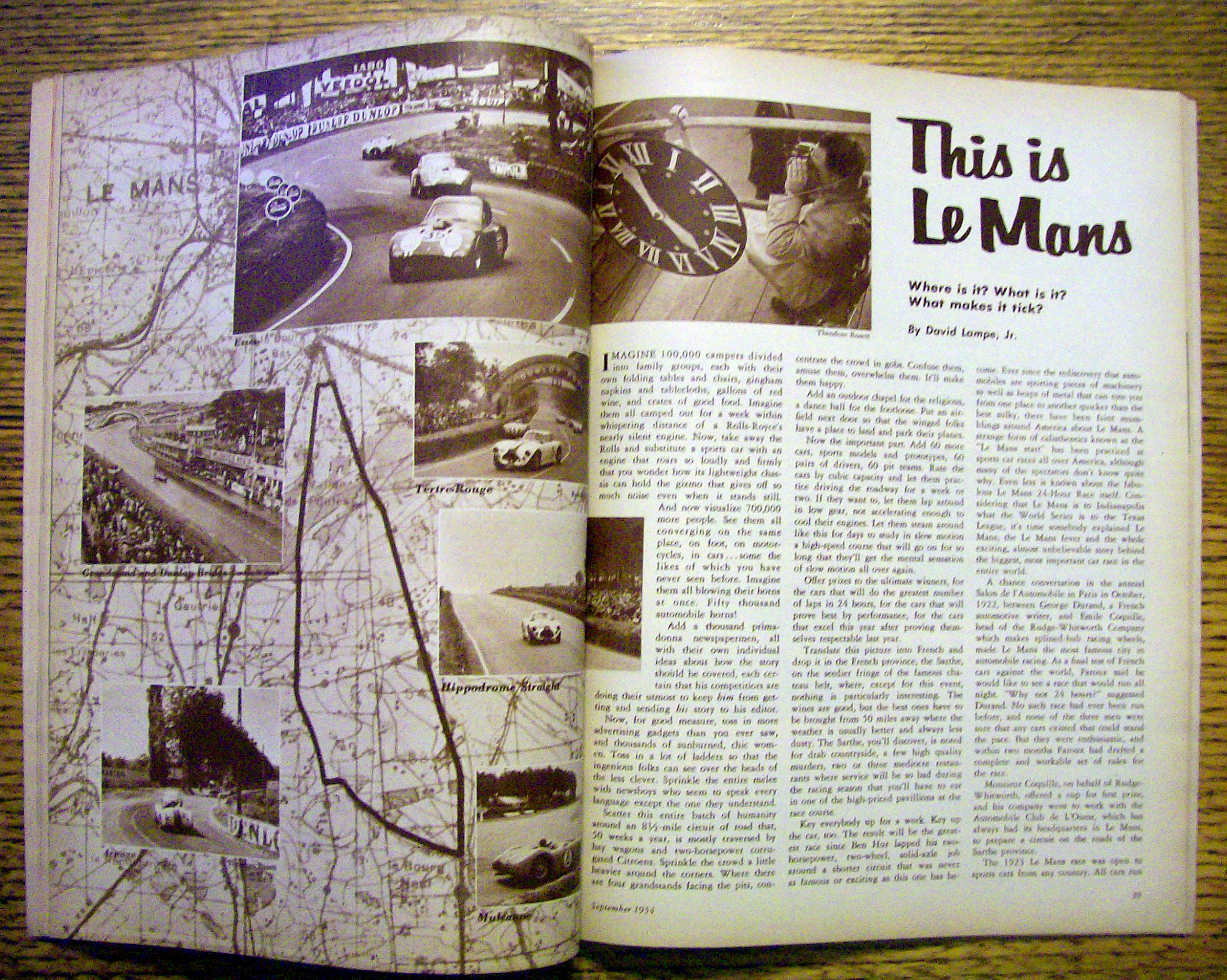 Motor Trend Magazine September 1954 Fuel Injection