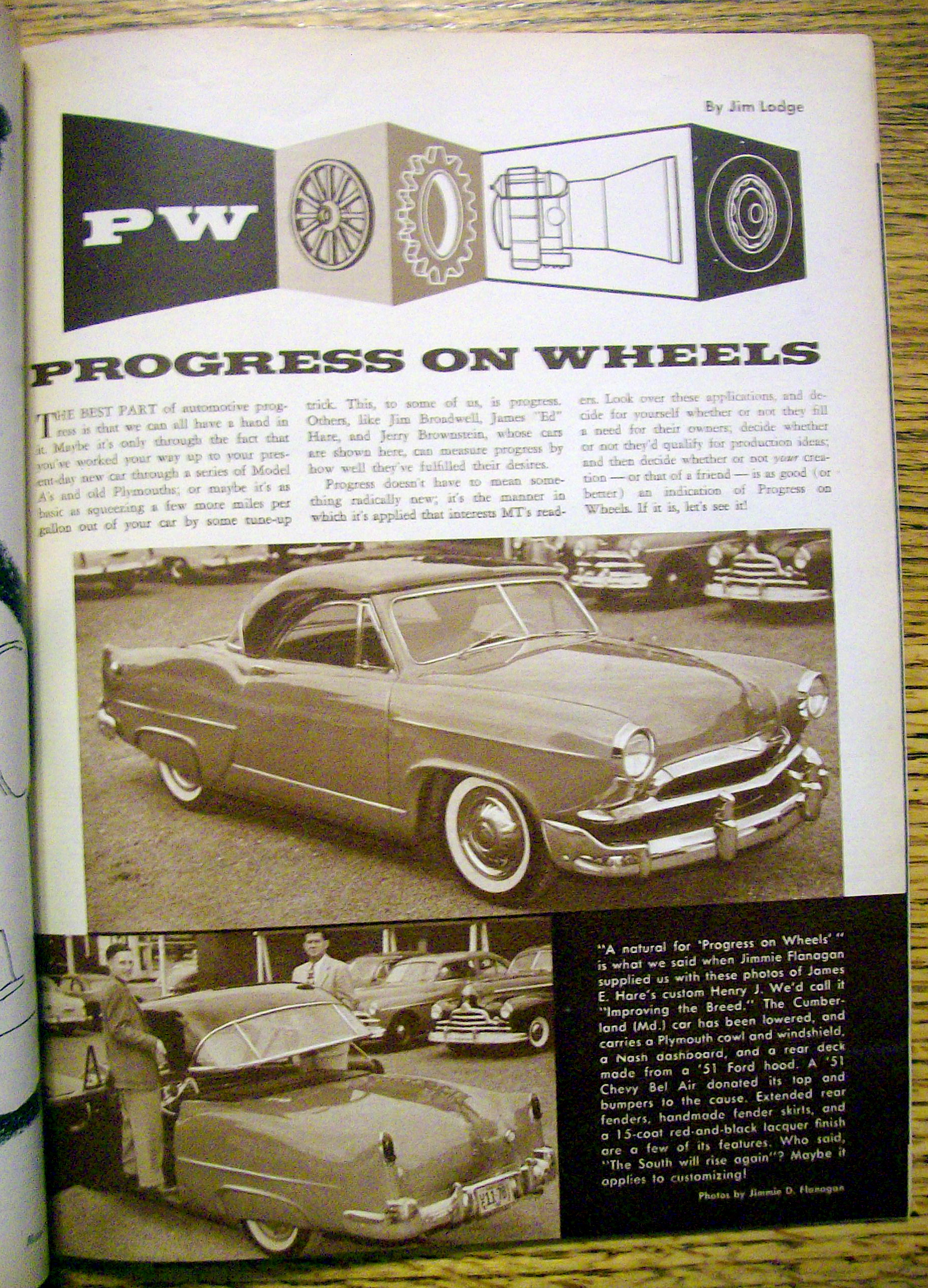 Motor Trend Magazine September 1954 Fuel Injection