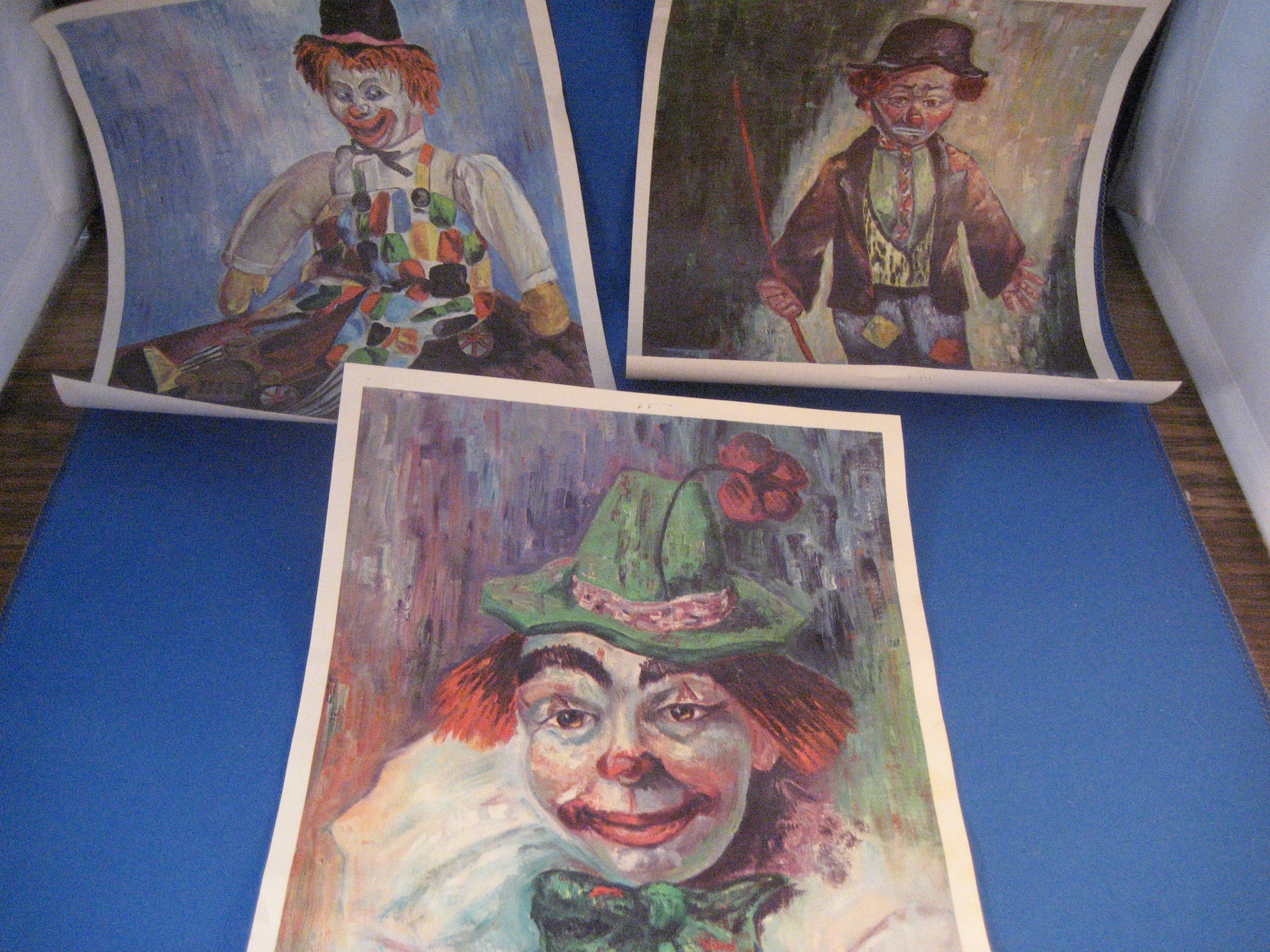 1960 Small Clown Posters