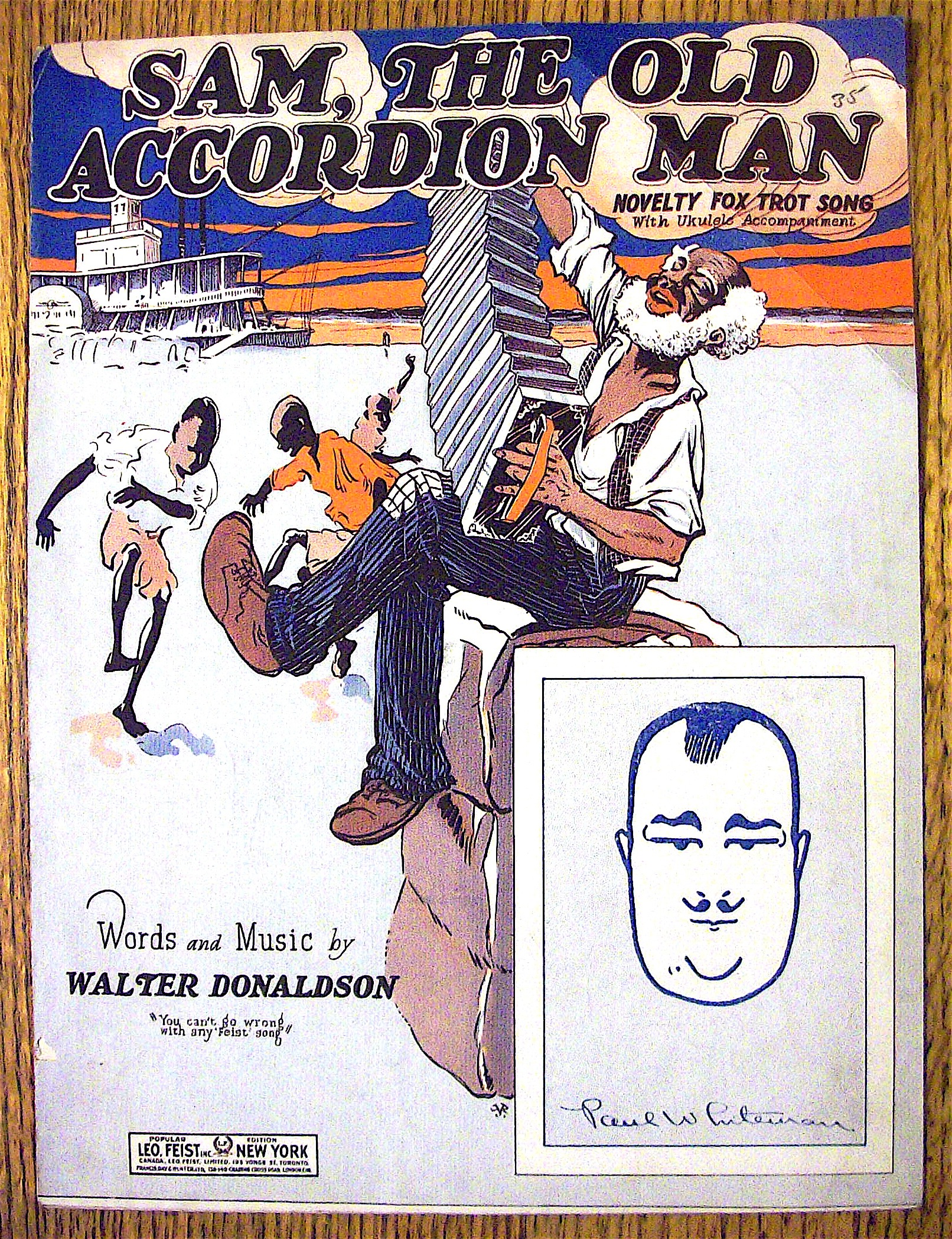 1927 Sam, The Old Accordion Man By Walter Donaldson