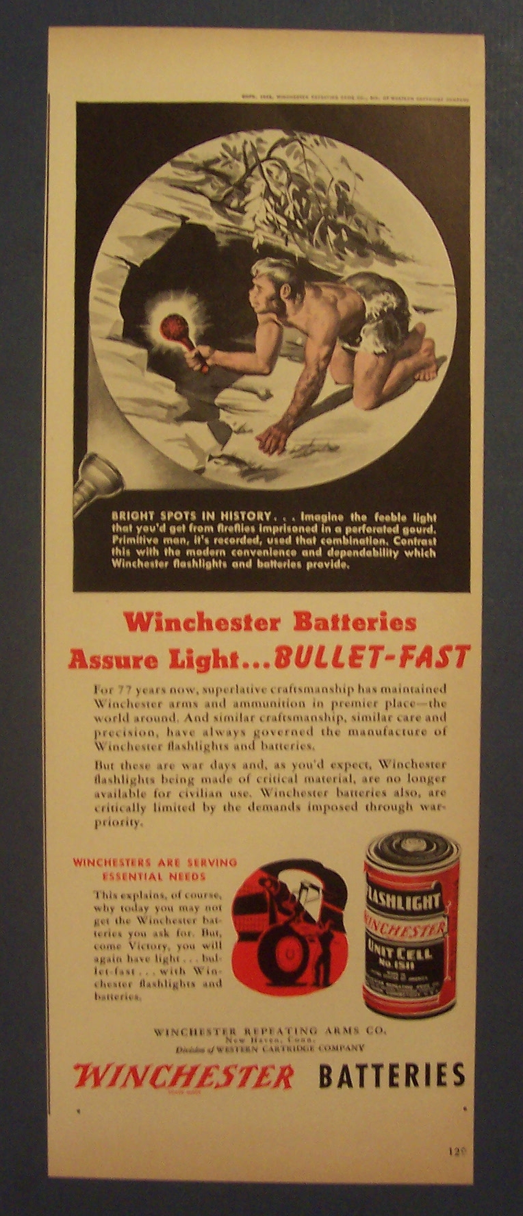 1943  Winchester  Batteries