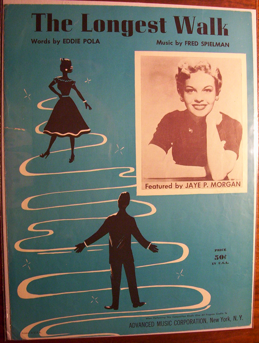 Sheet Music For 1955 The Longest Walk