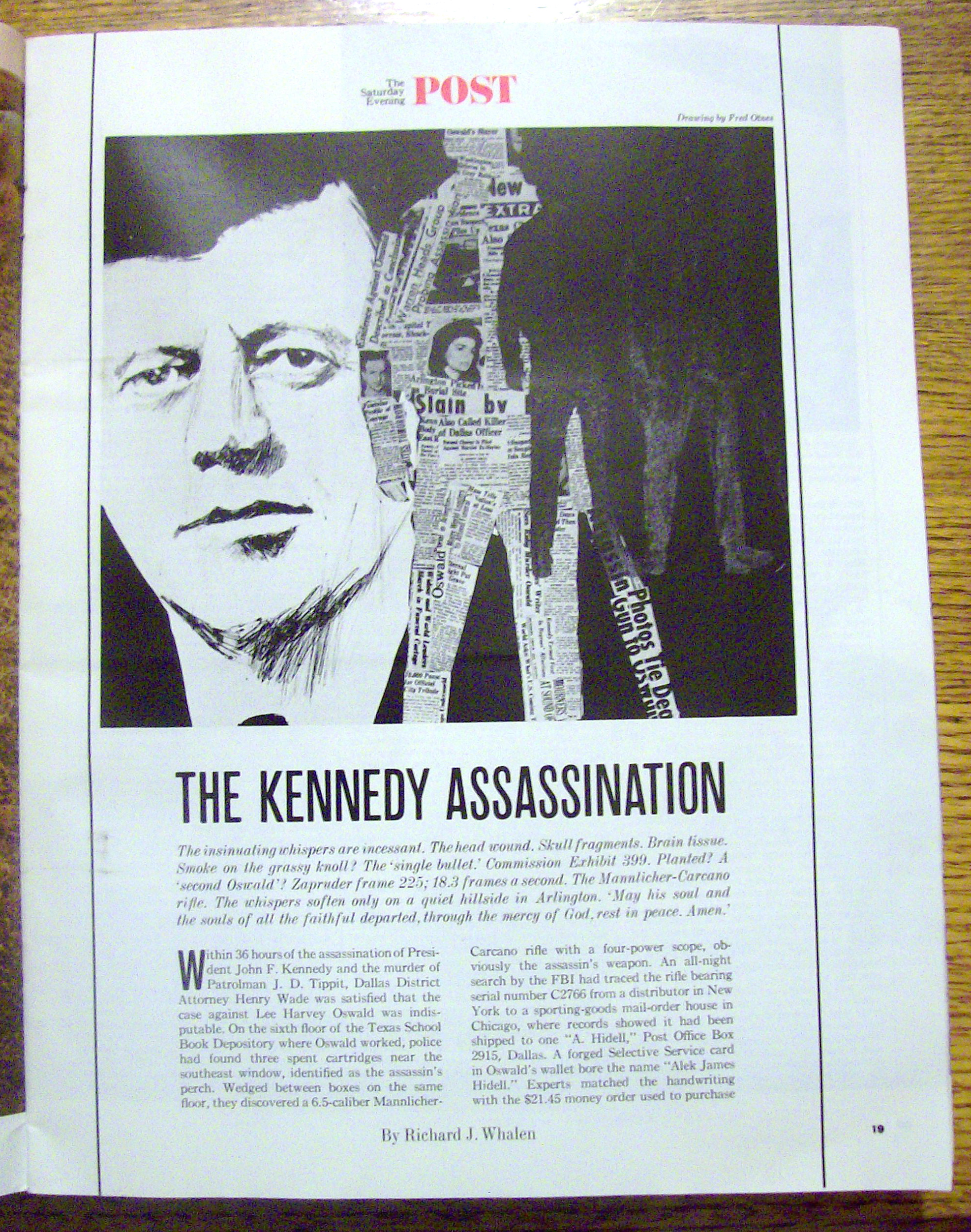Saturday Evening Post Magazine-January 14, 1967-Kennedy