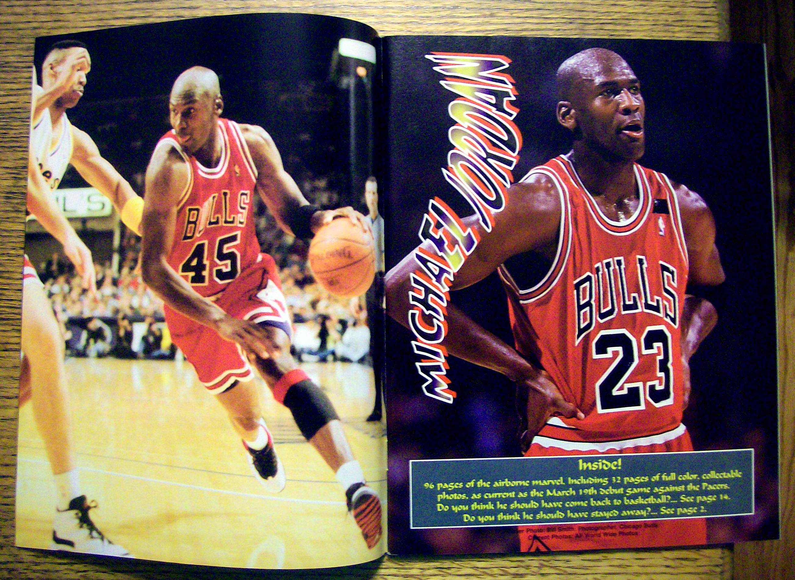 Michael Jordan Returns Magazine 1995 (Collector's Ed.)