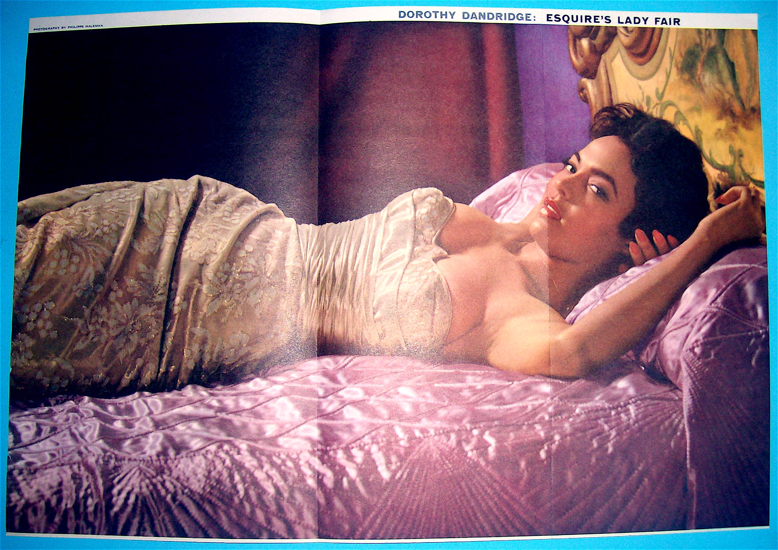 Esquire (Lady Fair) Pin Up Girl 1954 Dorothy Dandridge