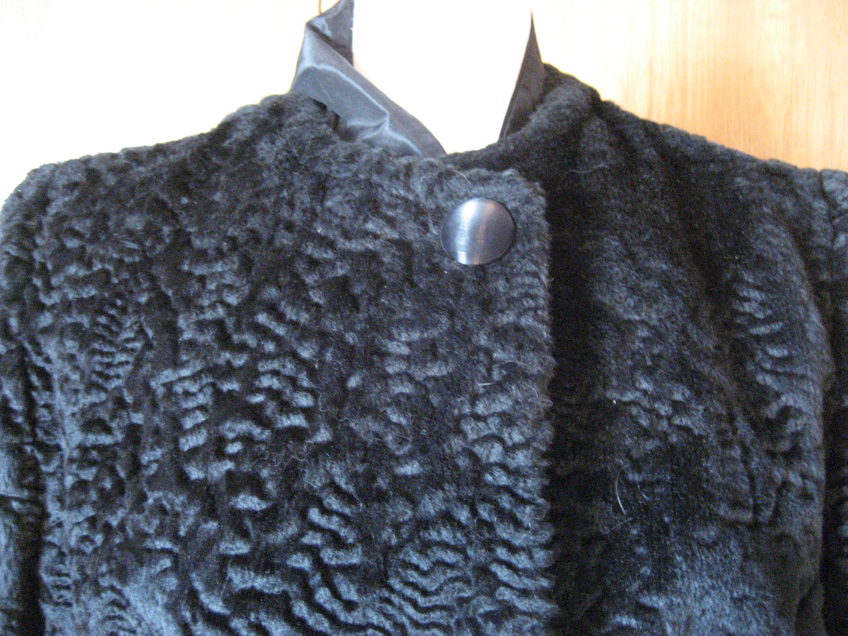 Faux Fur Car Coat