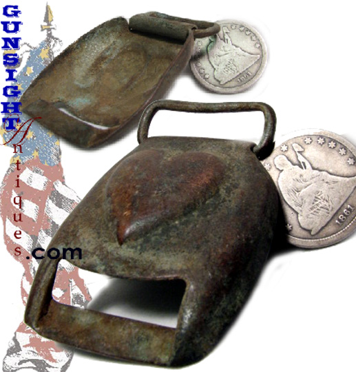 Civil War site EXCAVATED BRASS BUCKLE