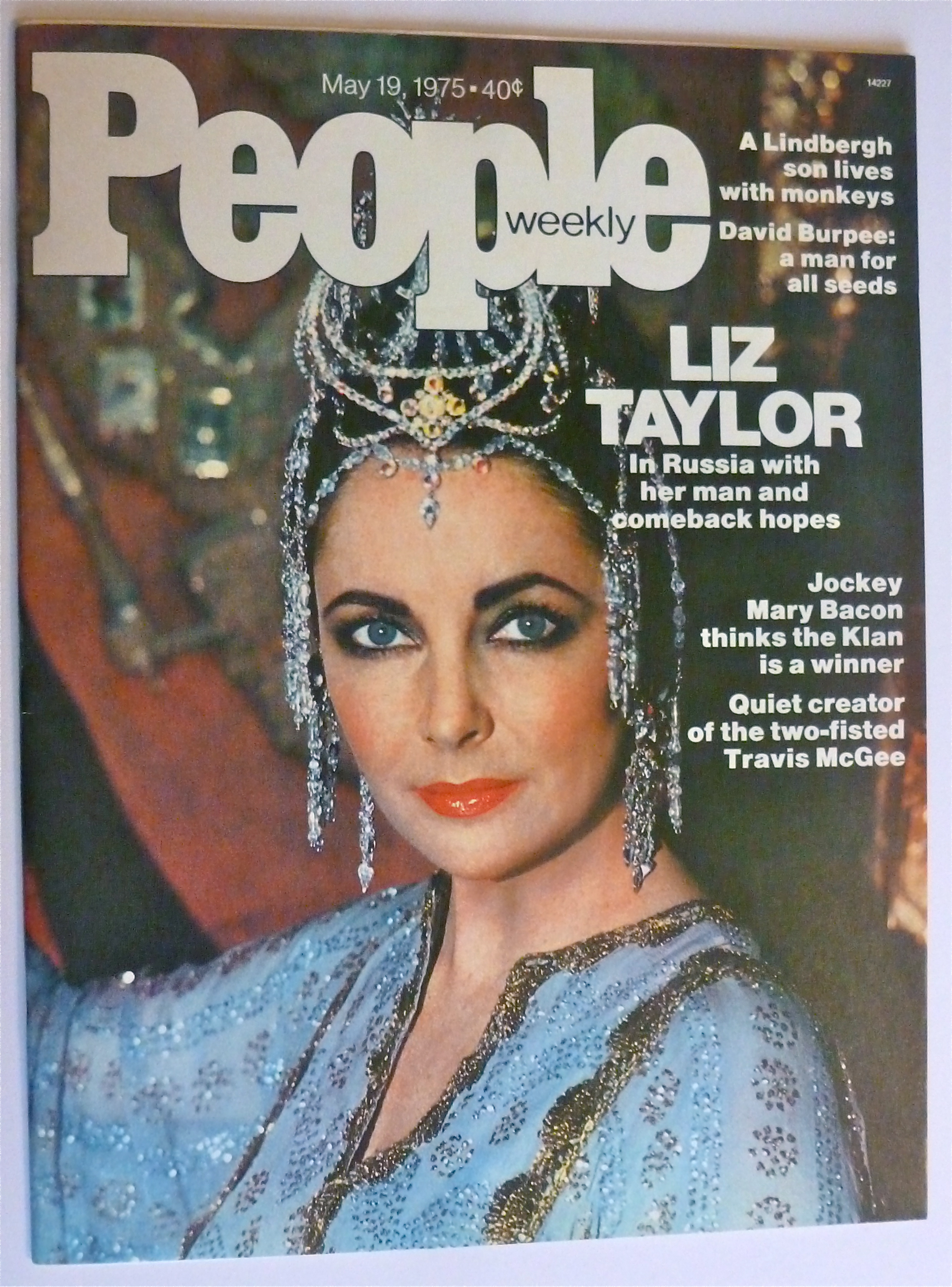 People Weekly Magazine May 19, 1975 Elizabeth Taylor