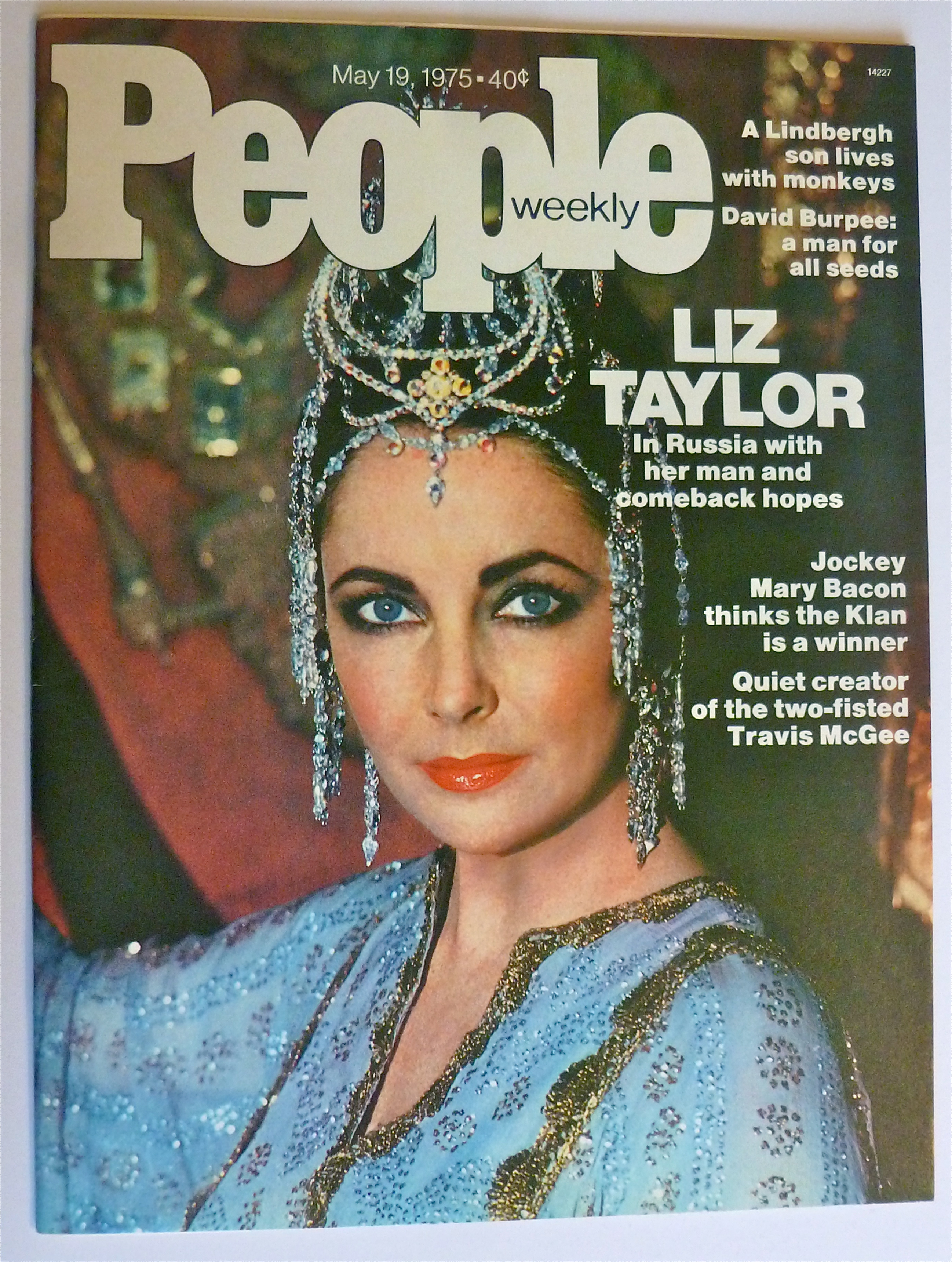People Weekly Magazine May 19, 1975 Elizabeth Taylor