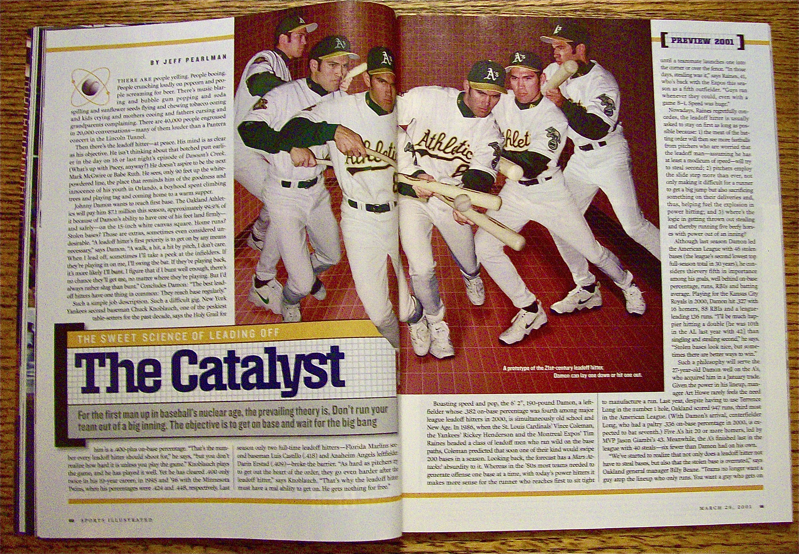 Sports Illustrated Magazine March 26, 2001 Derek Jeter