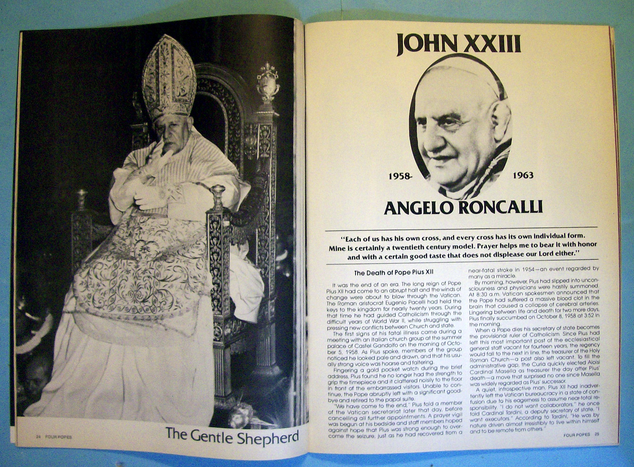 Four Popes Magazine March 1979 Keepers Of Faith
