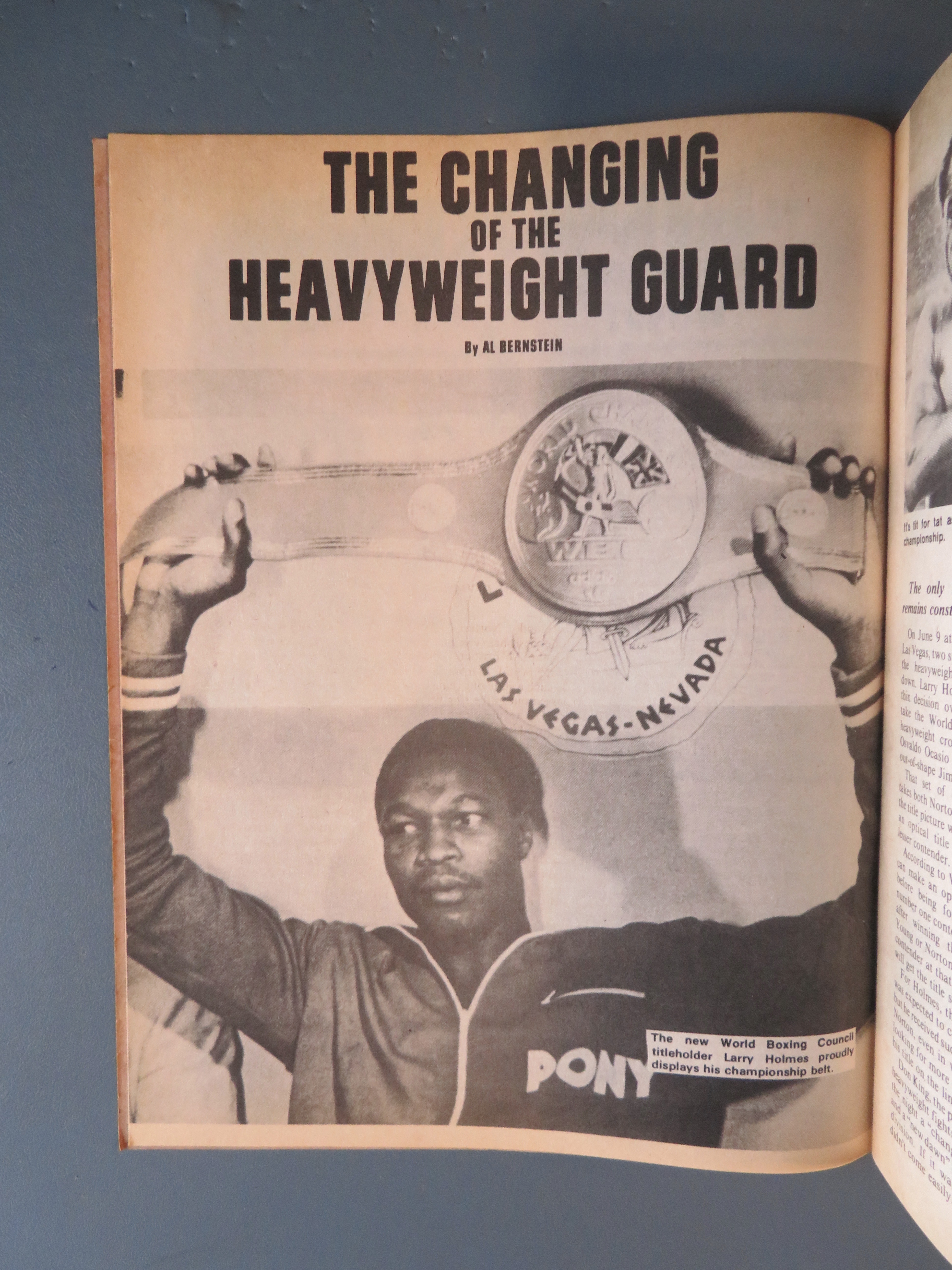 Boxing Illustrated Magazine October 1978 Ali In USSR