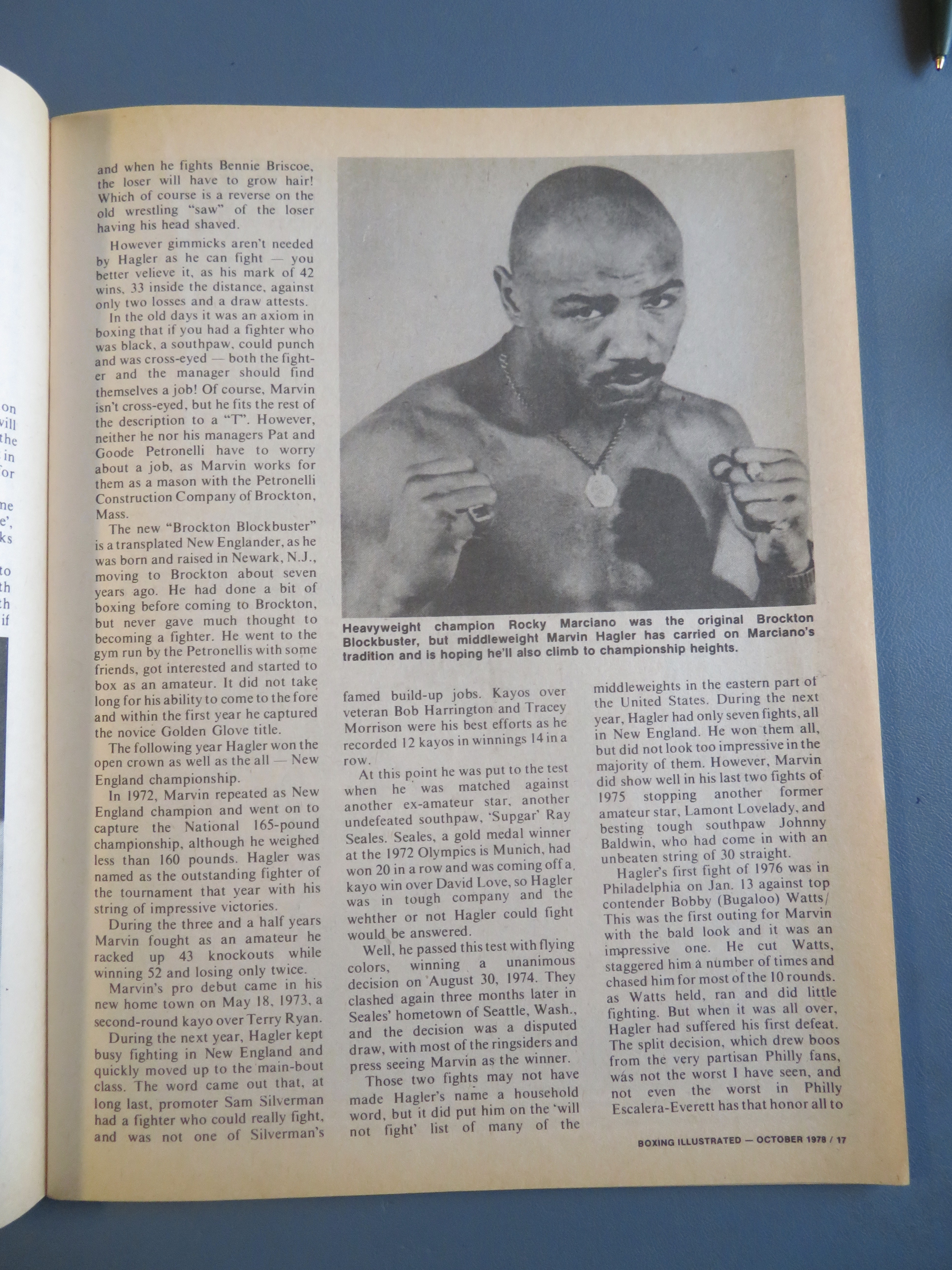 Boxing Illustrated Magazine October 1978 Ali In USSR