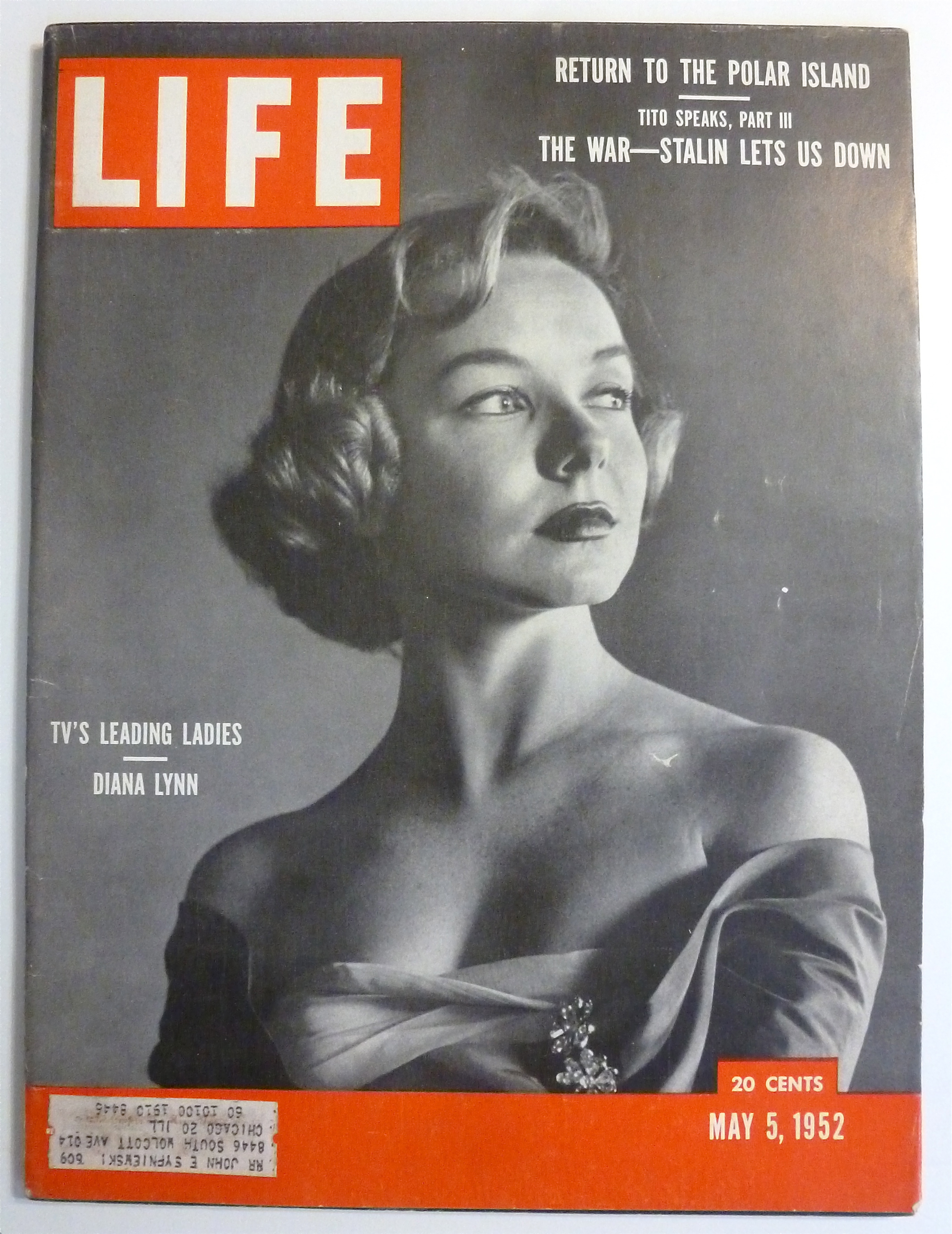Life Magazine-May 5, 1952-Diana Lynn