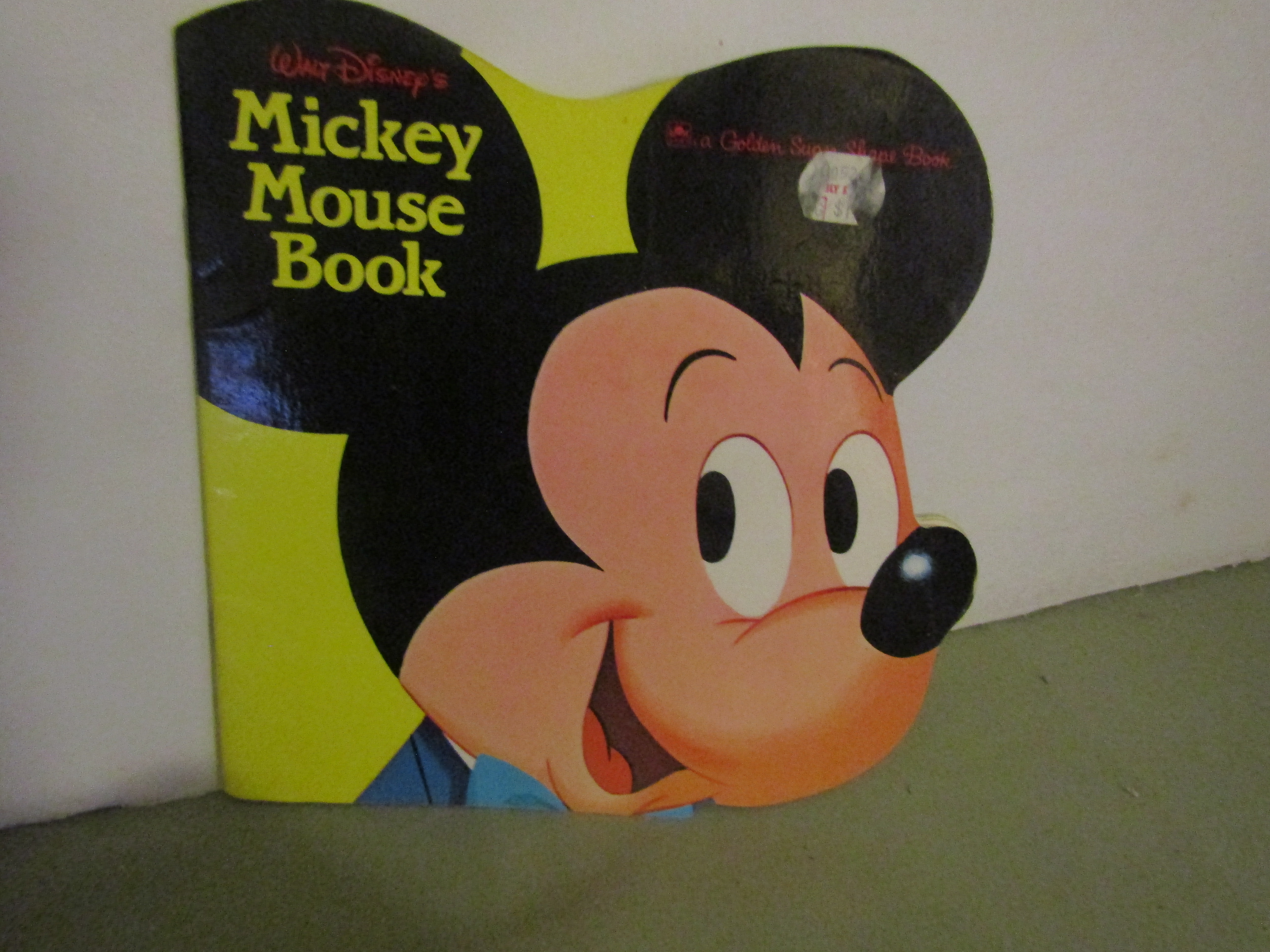 Disney Golden Shape Book Mickey Mouse Book