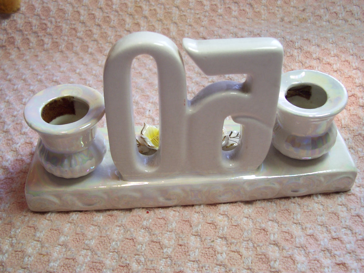 50th Anniversary Candle Holder Dogwood Japan