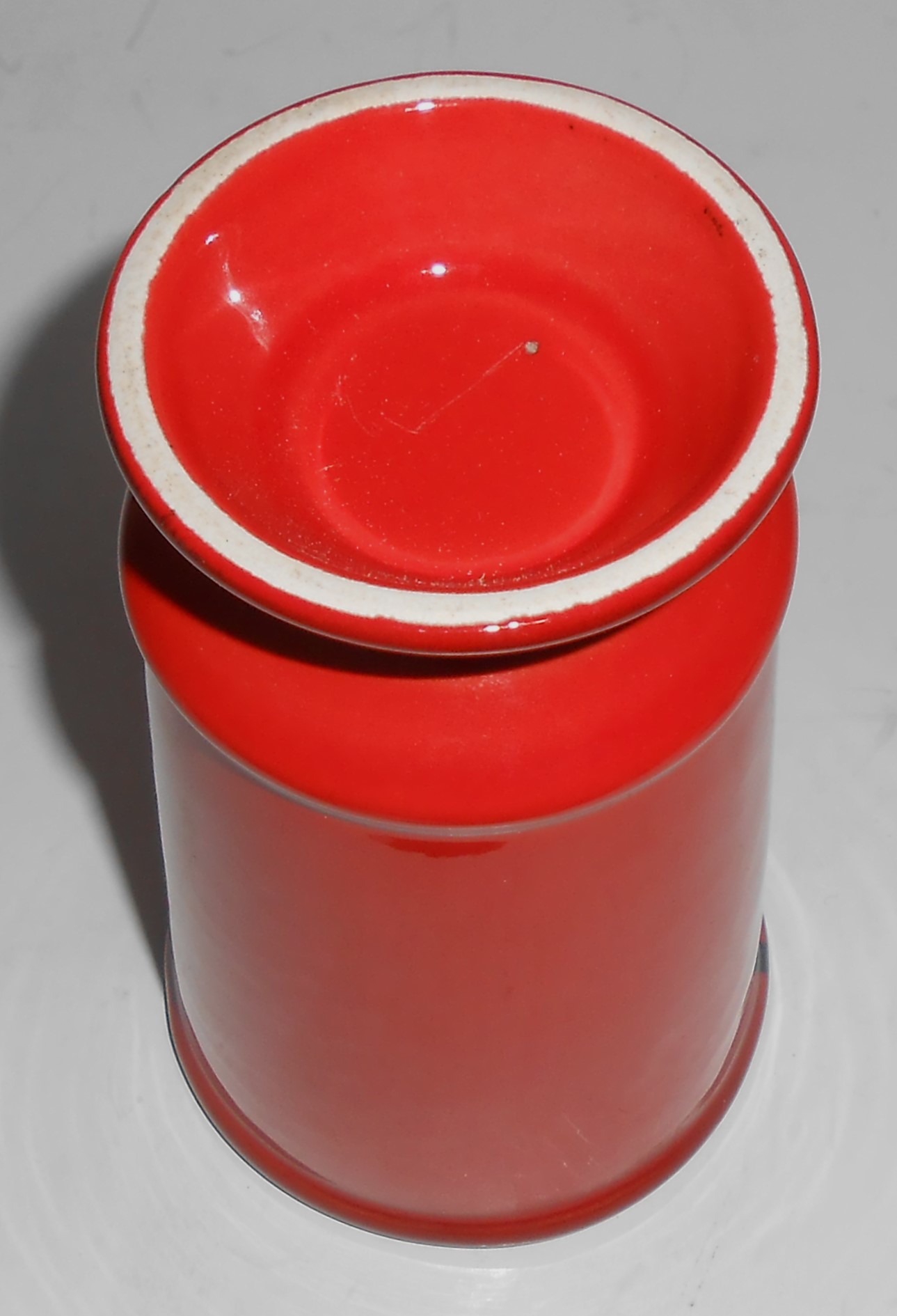 Metlox Poppy Trail Pottery Red Rooster 10 Oz Tumbler