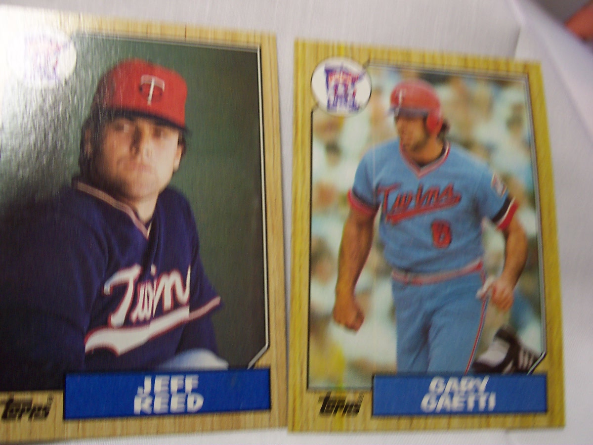 Minnesota Twins Baseball Cards Set 23 1987