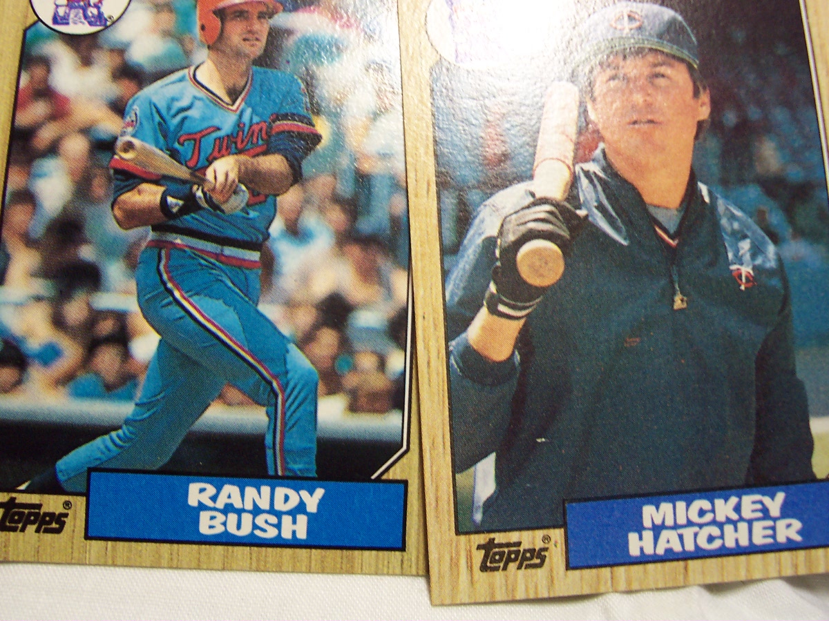Minnesota Twins Baseball Cards Set 23 1987
