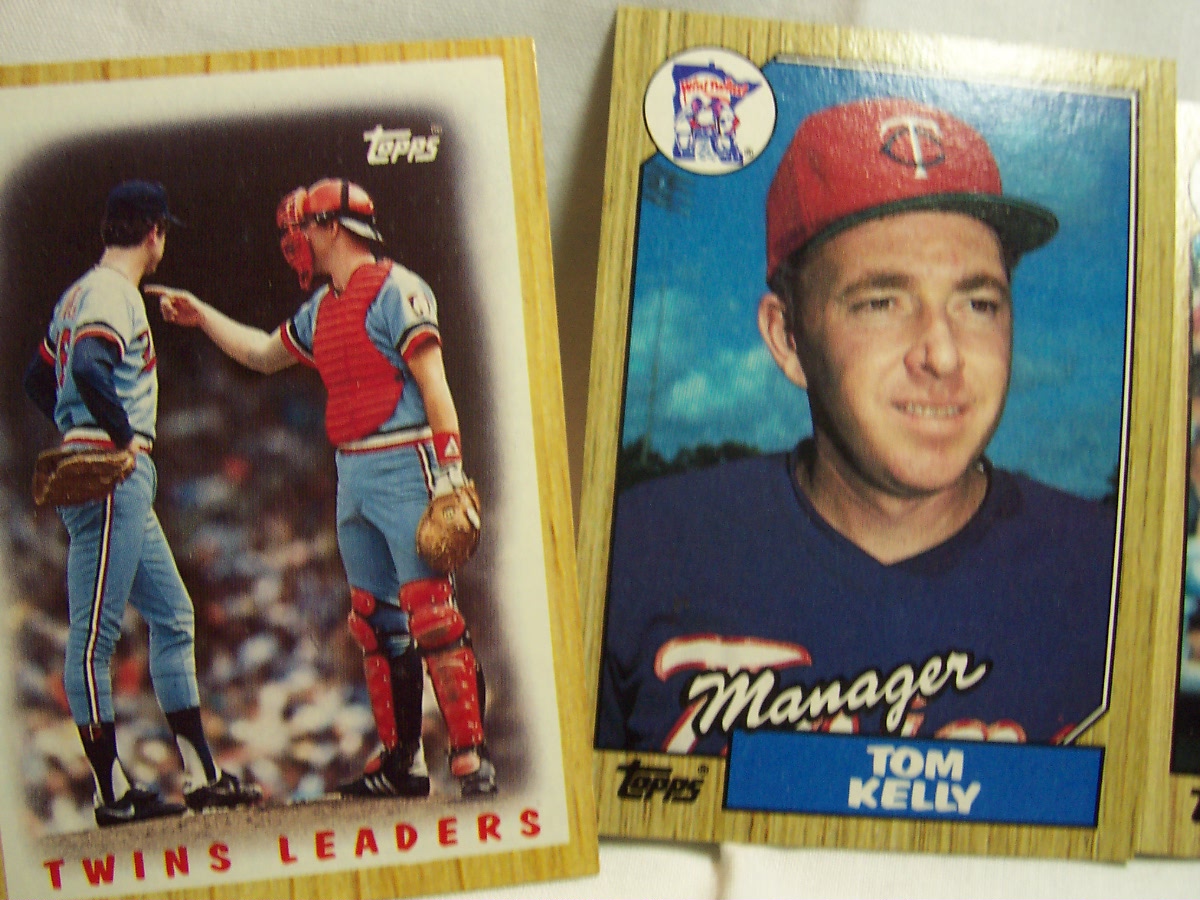 Minnesota Twins Baseball Cards Set 23 1987