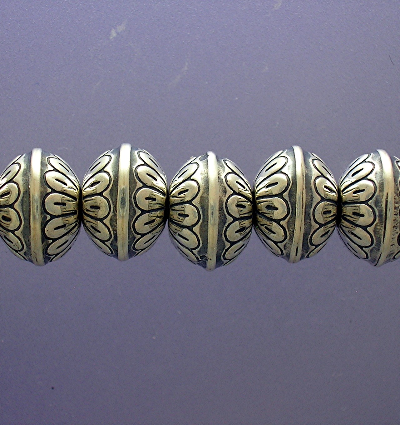 Navajo Pearls Sterling Silver Signed ARTIE MONTY