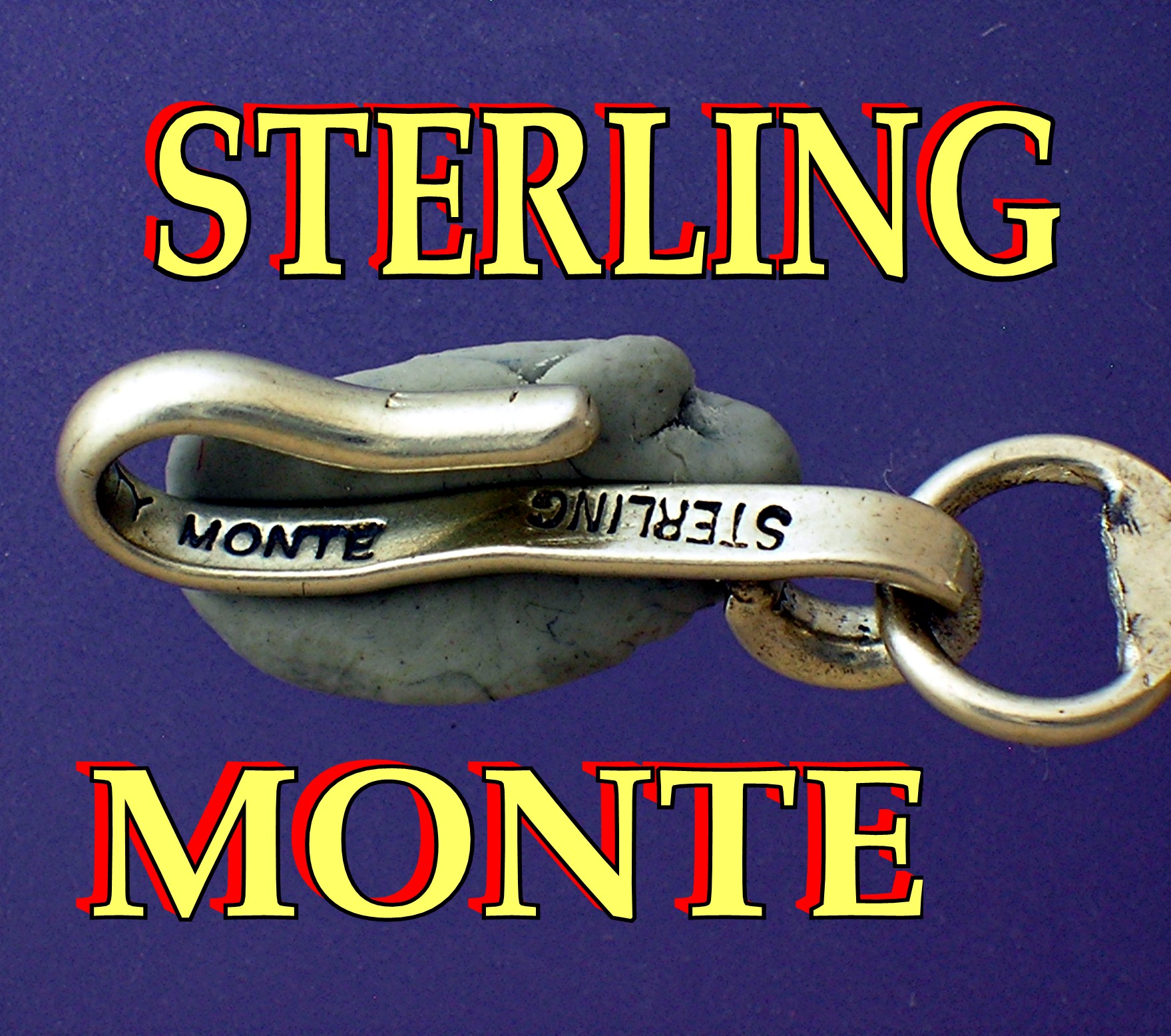 Navajo Pearls Sterling Silver Signed ARTIE MONTY