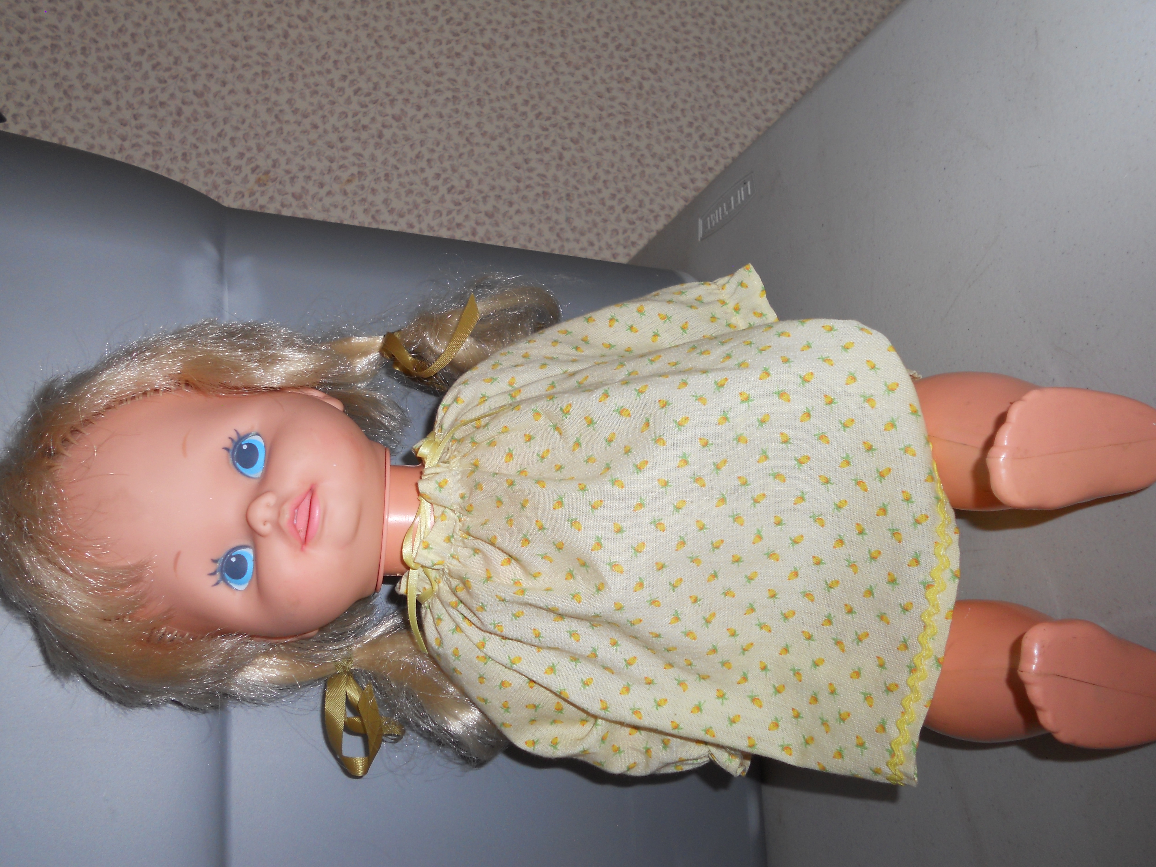 Baby Grow Up Doll Mattel 1978