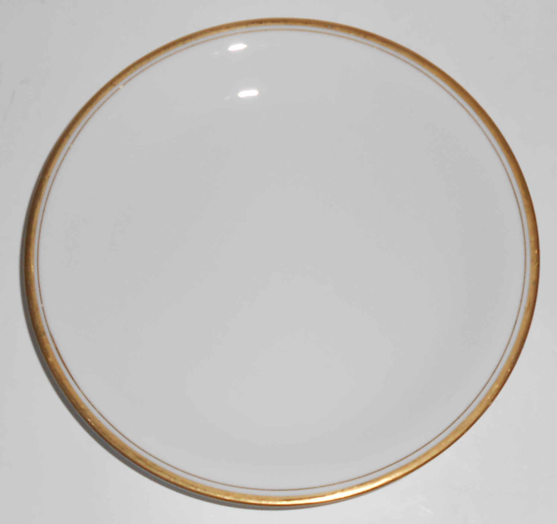 Noritake Porcelain China Gold Bands Bread Plate