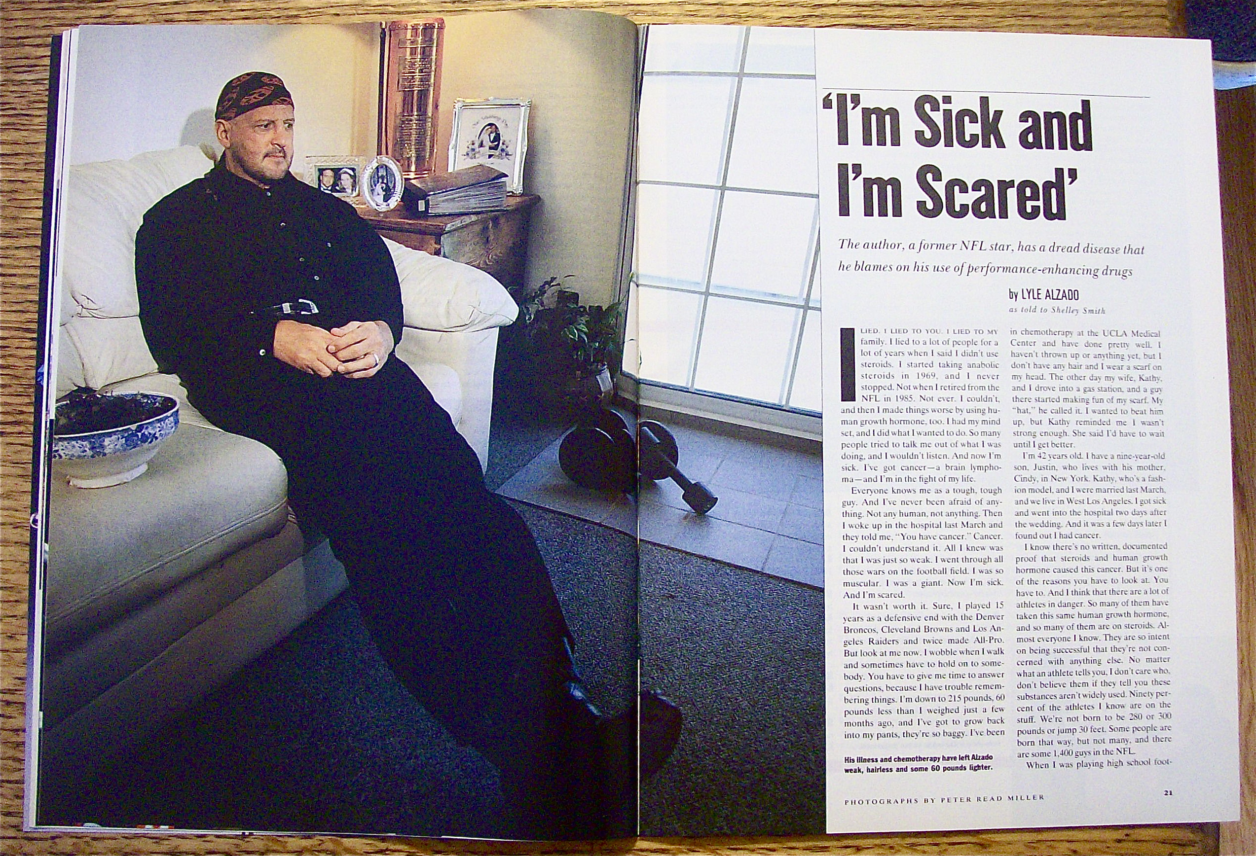 Sports Illustrated Magazine July 8, 1991 Lyle Alzado