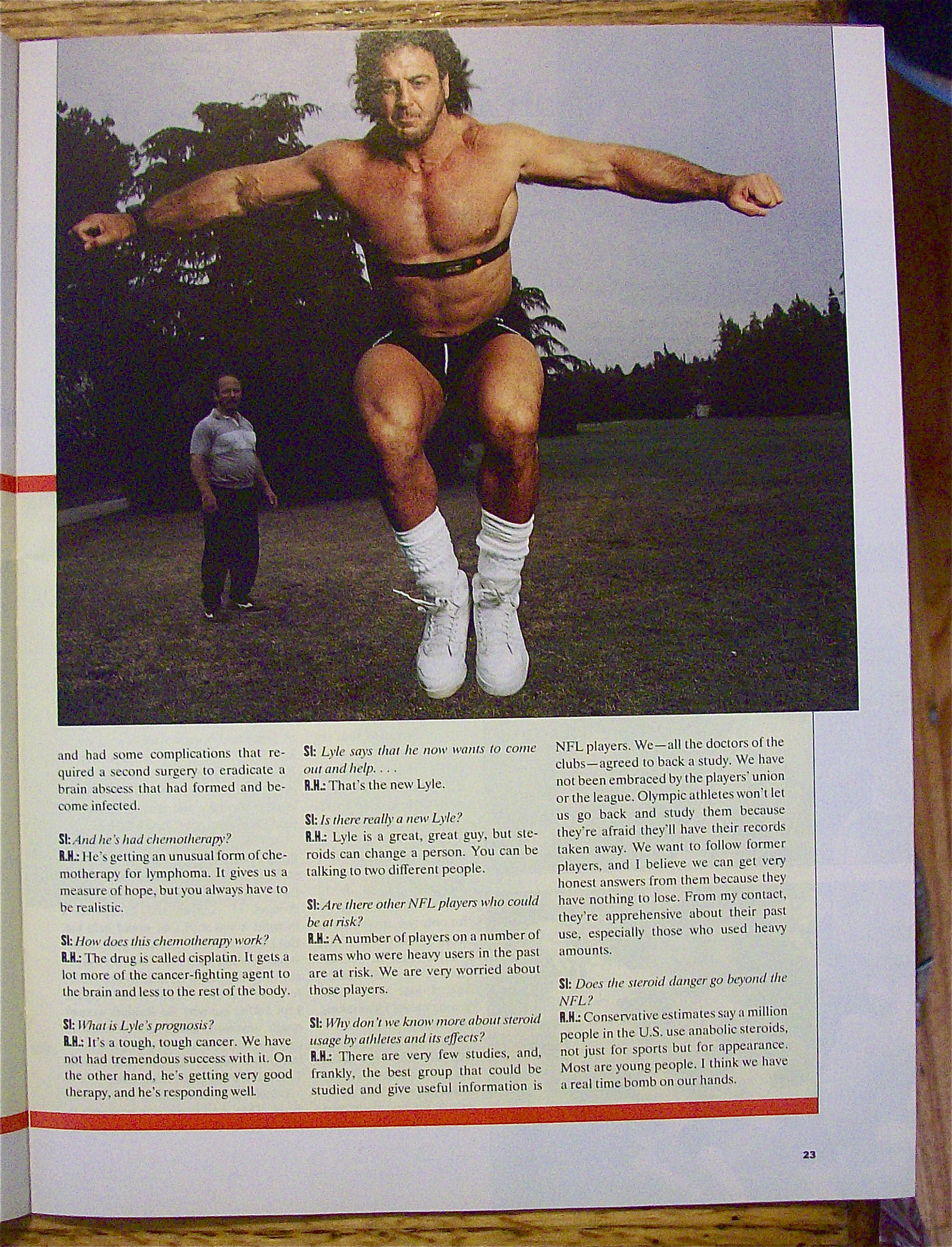 Sports Illustrated Magazine July 8, 1991 Lyle Alzado