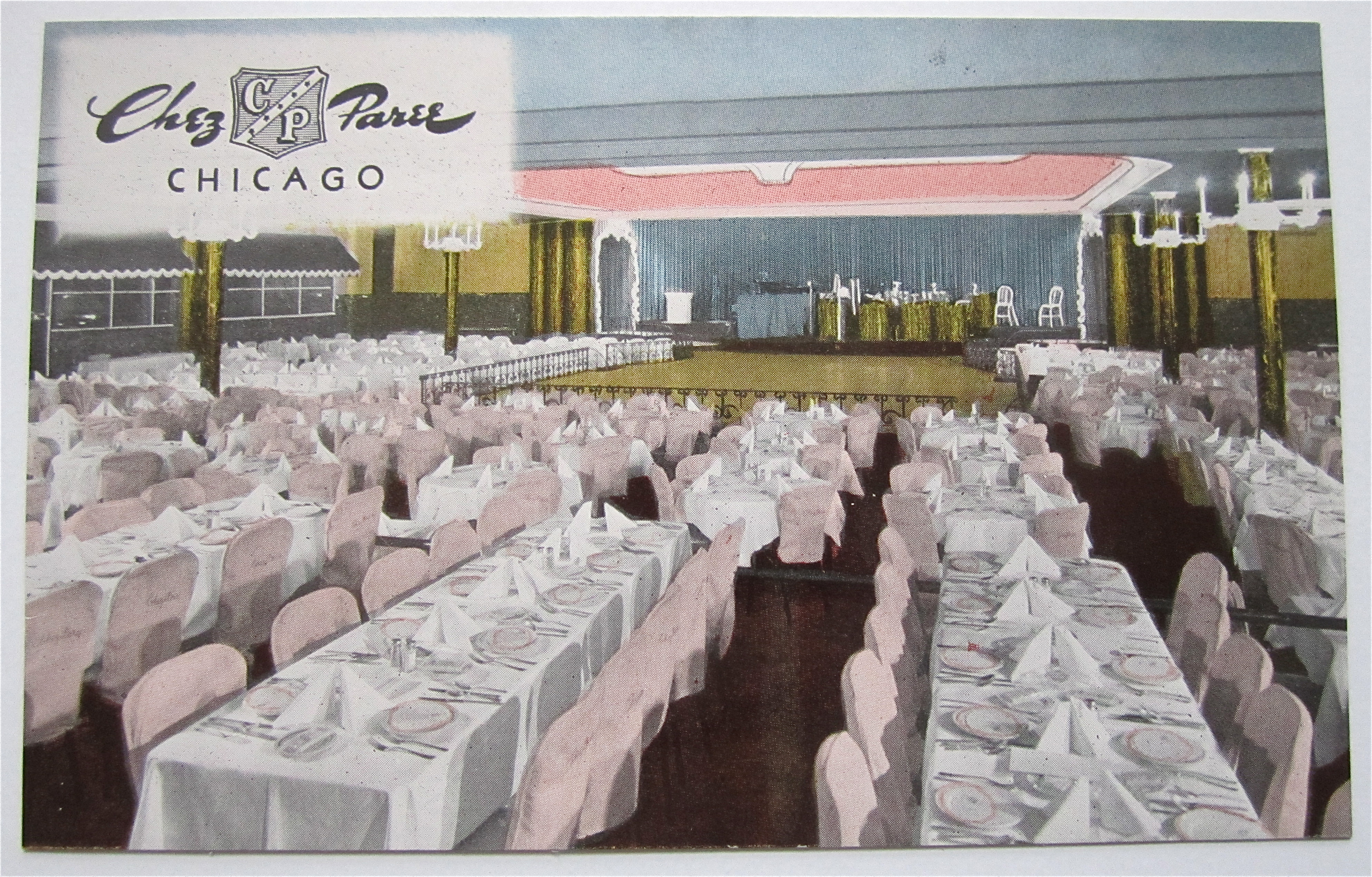 Chez Paree, Chicago, Illinois Postcard