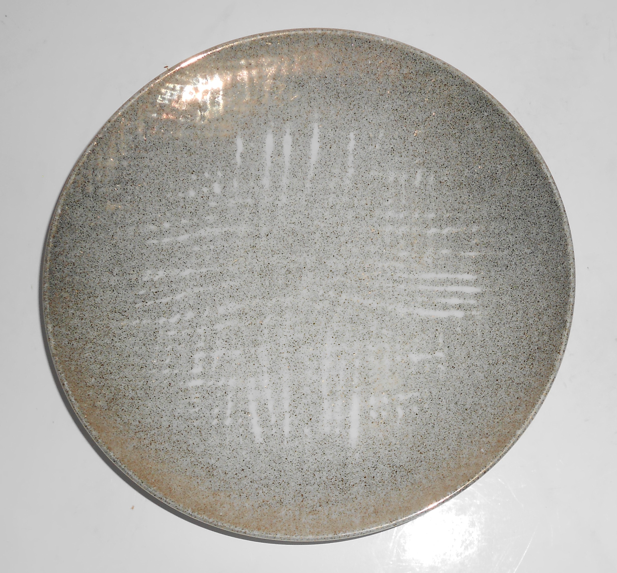 Dorothy Thorpe Porcelain China Gold Crosshatch Bread Pl