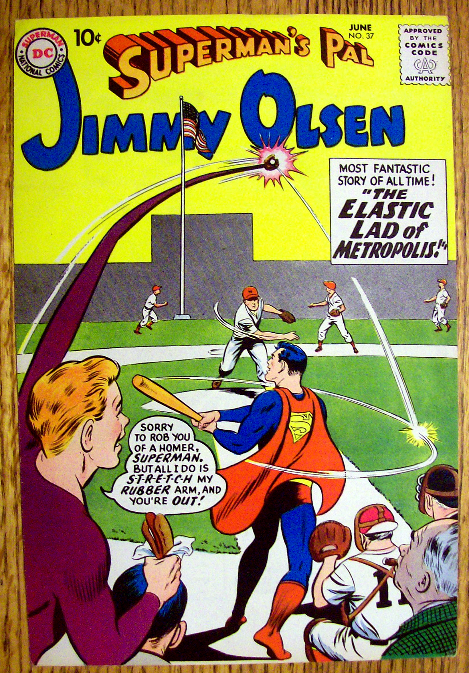 Superman Pal Jimmy Olsen Comic Cover-June 1959-Superman