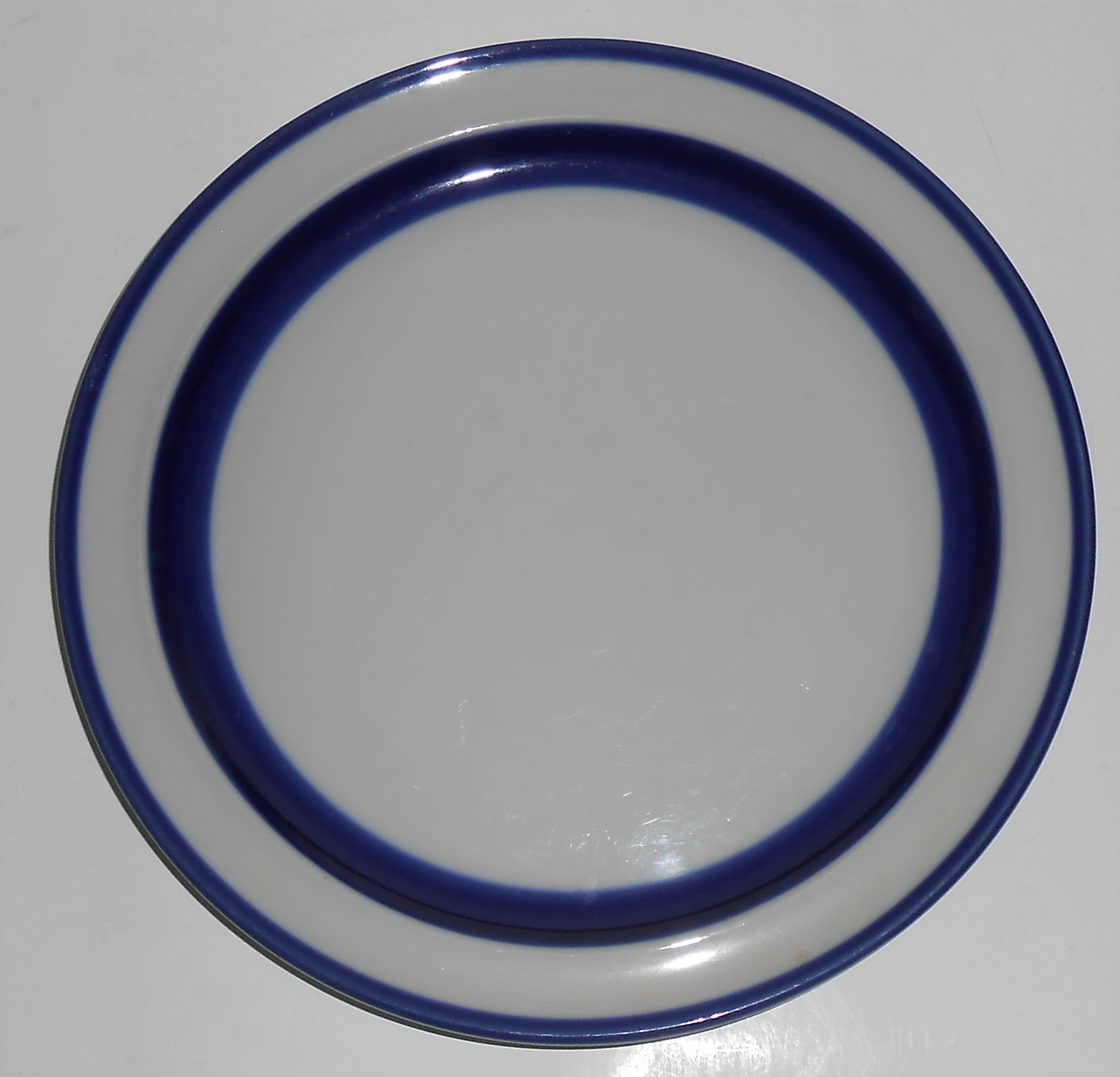 Noritake Pottery Stoneware Cobalt Fjord Salad Plate