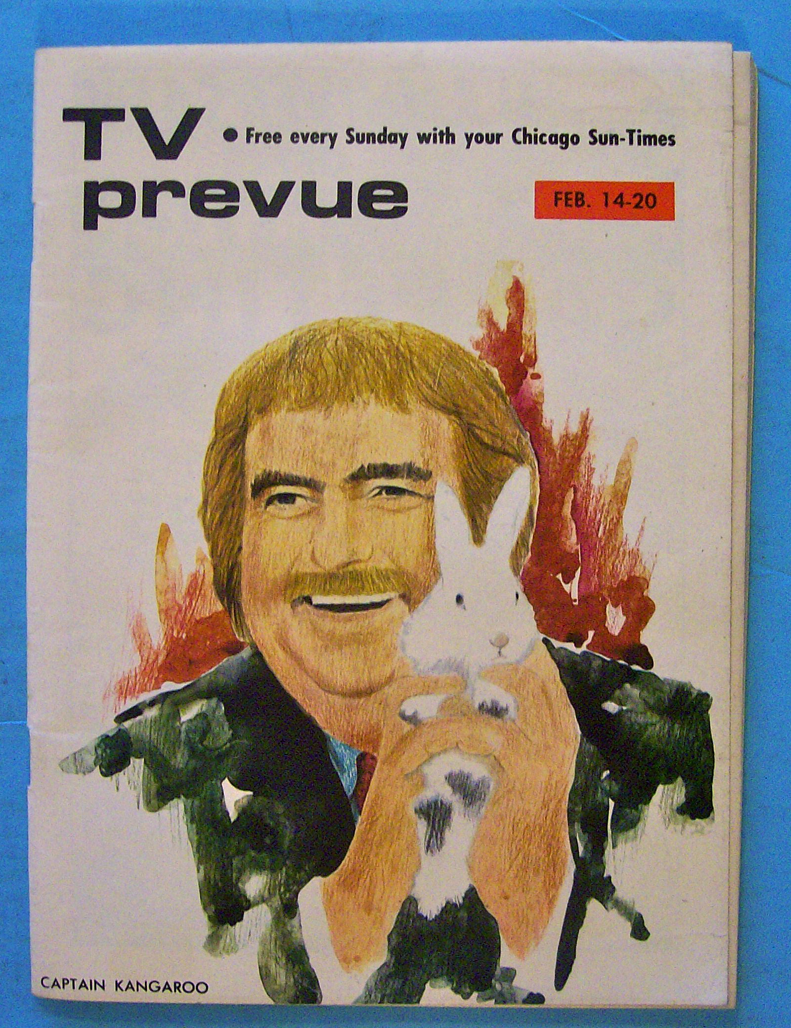 Tv Prevue February 14-20, 1971 Captain Kangaroo