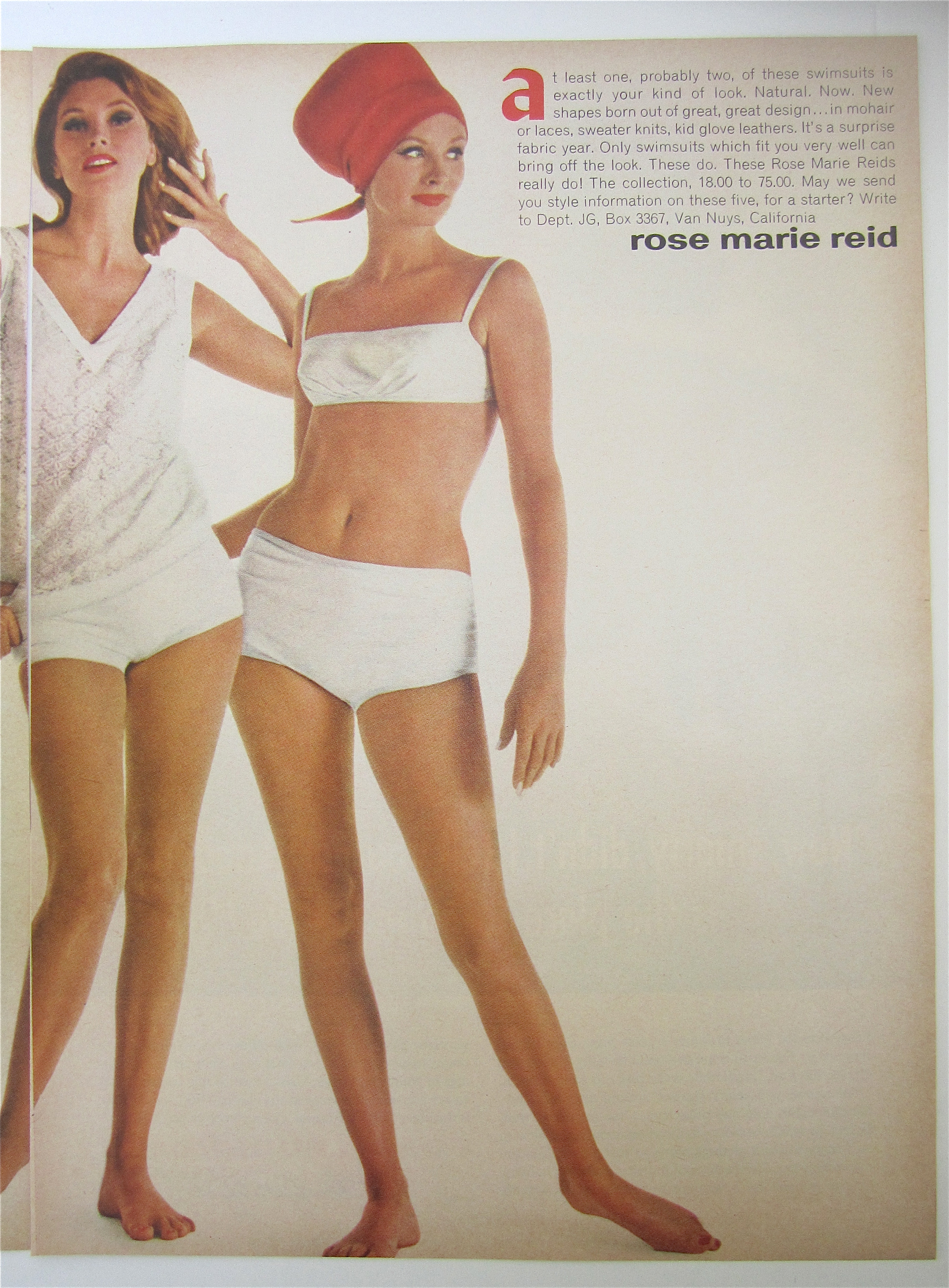 1964 Rose Marie Reid with Women In Swimsuits