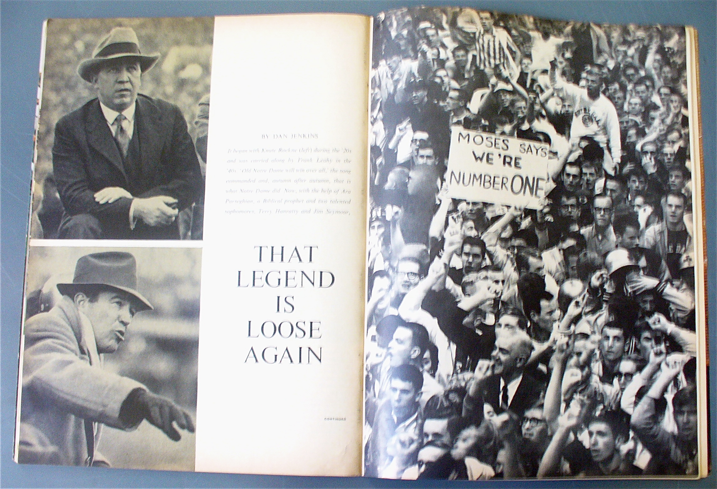 Sports Illustrated November 7, 1966 T. Hanratty