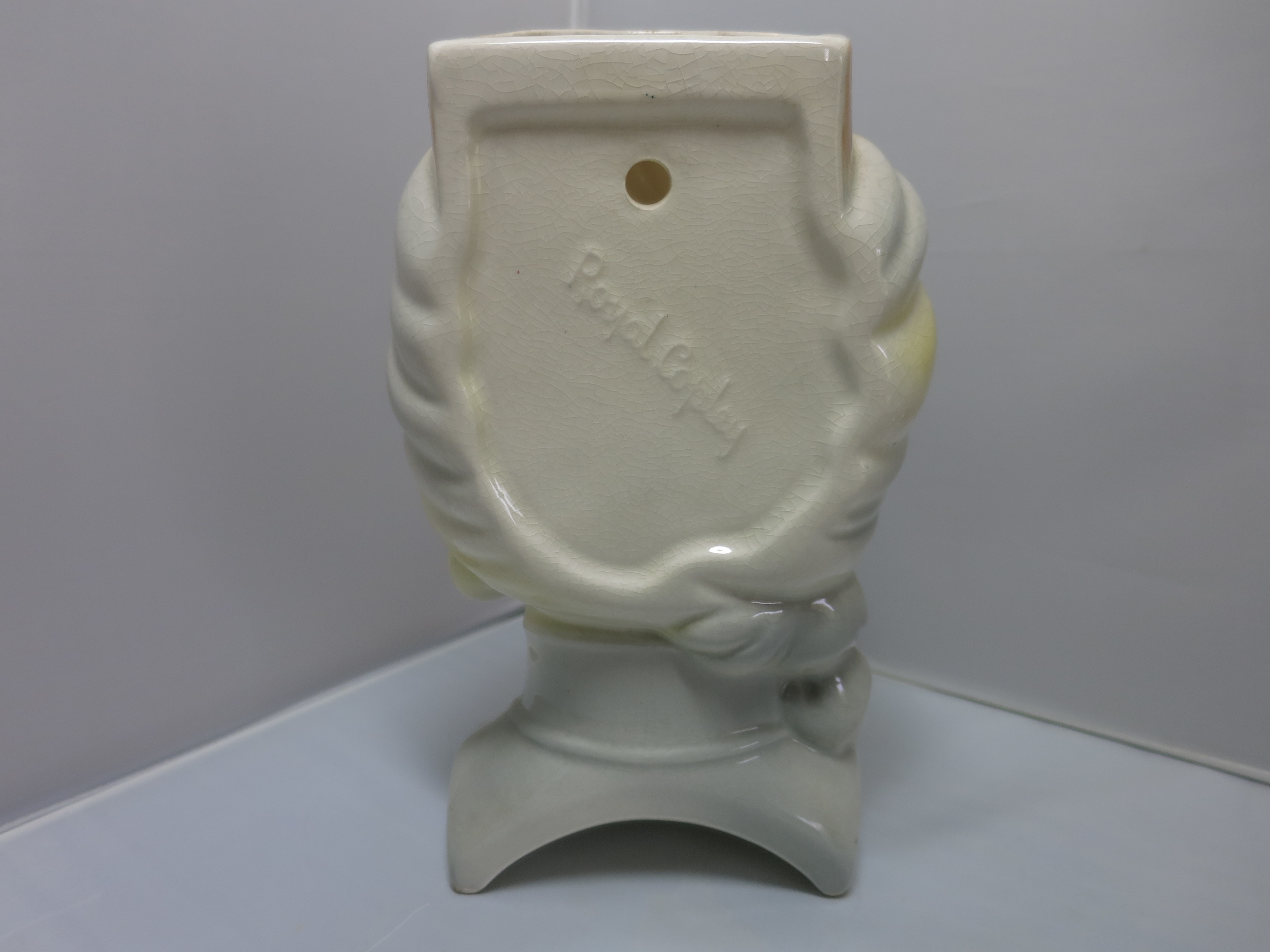 Royal Copely African Wall Pocket Vase Planter 1940s