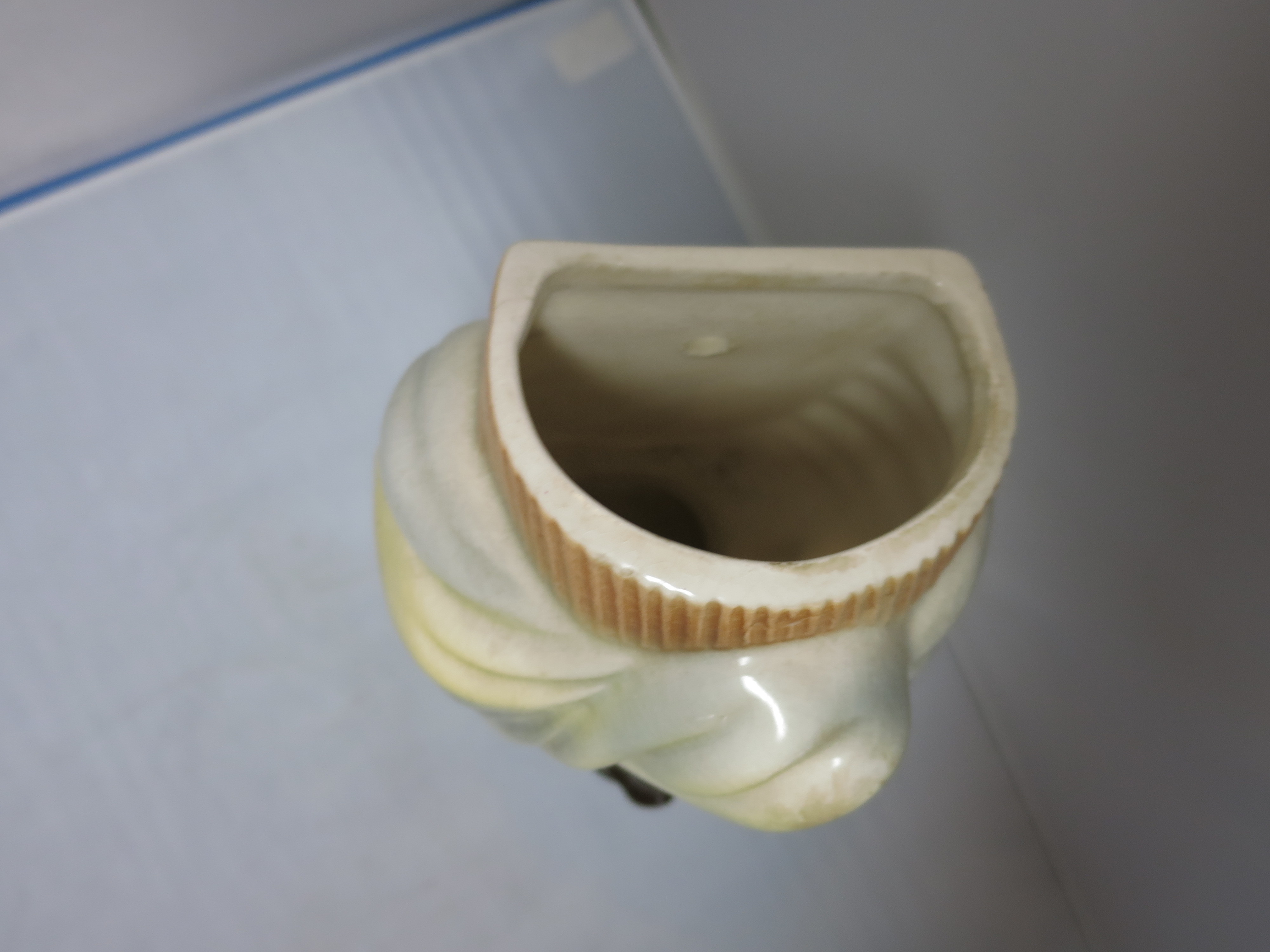 Royal Copely African Wall Pocket Vase Planter 1940s
