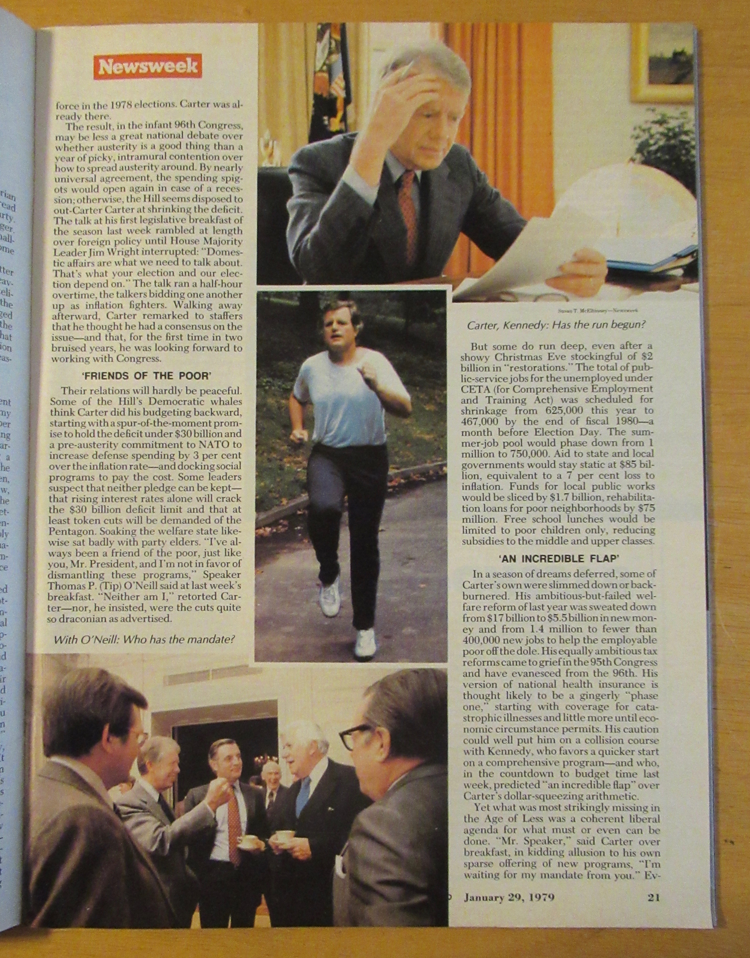 Newsweek Magazine-January 29, 1979-Politic of Austerity