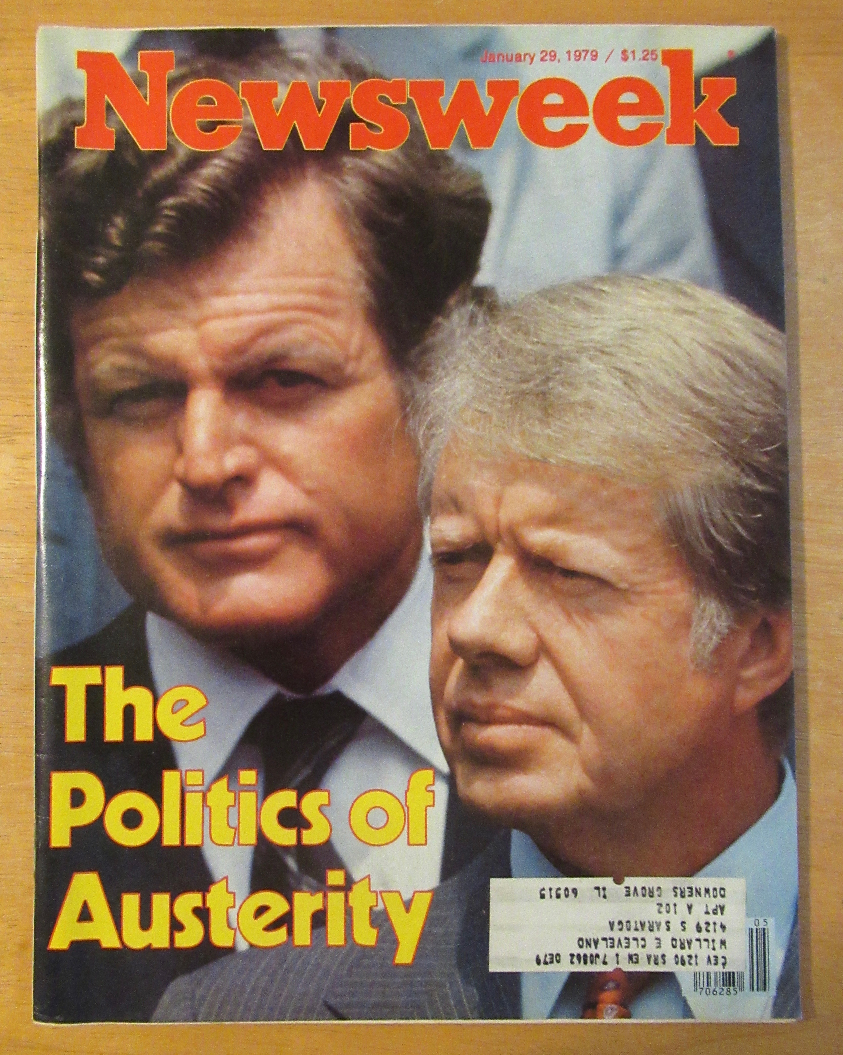 Newsweek Magazine-January 29, 1979-Politic of Austerity