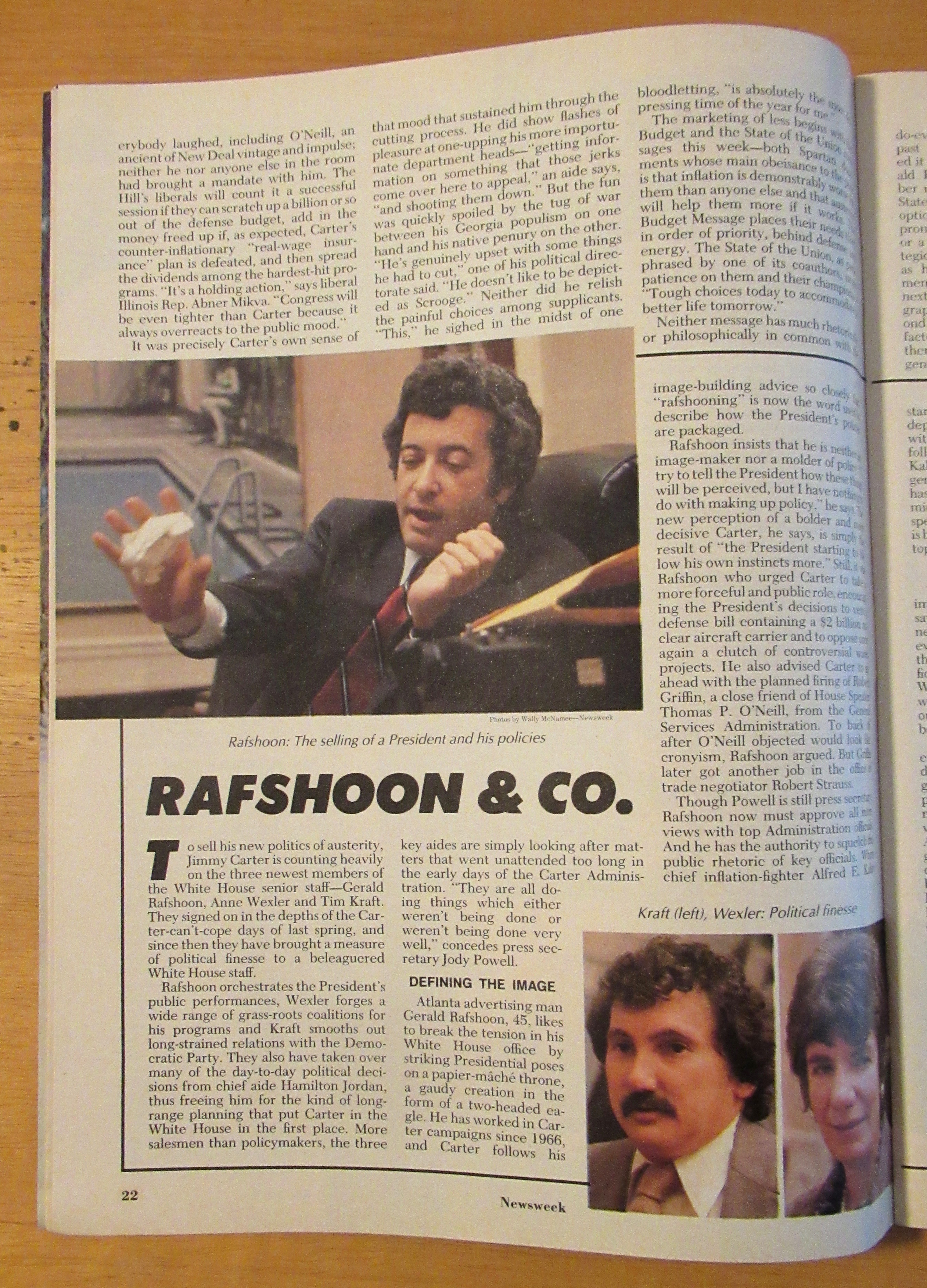 Newsweek Magazine-January 29, 1979-Politic of Austerity