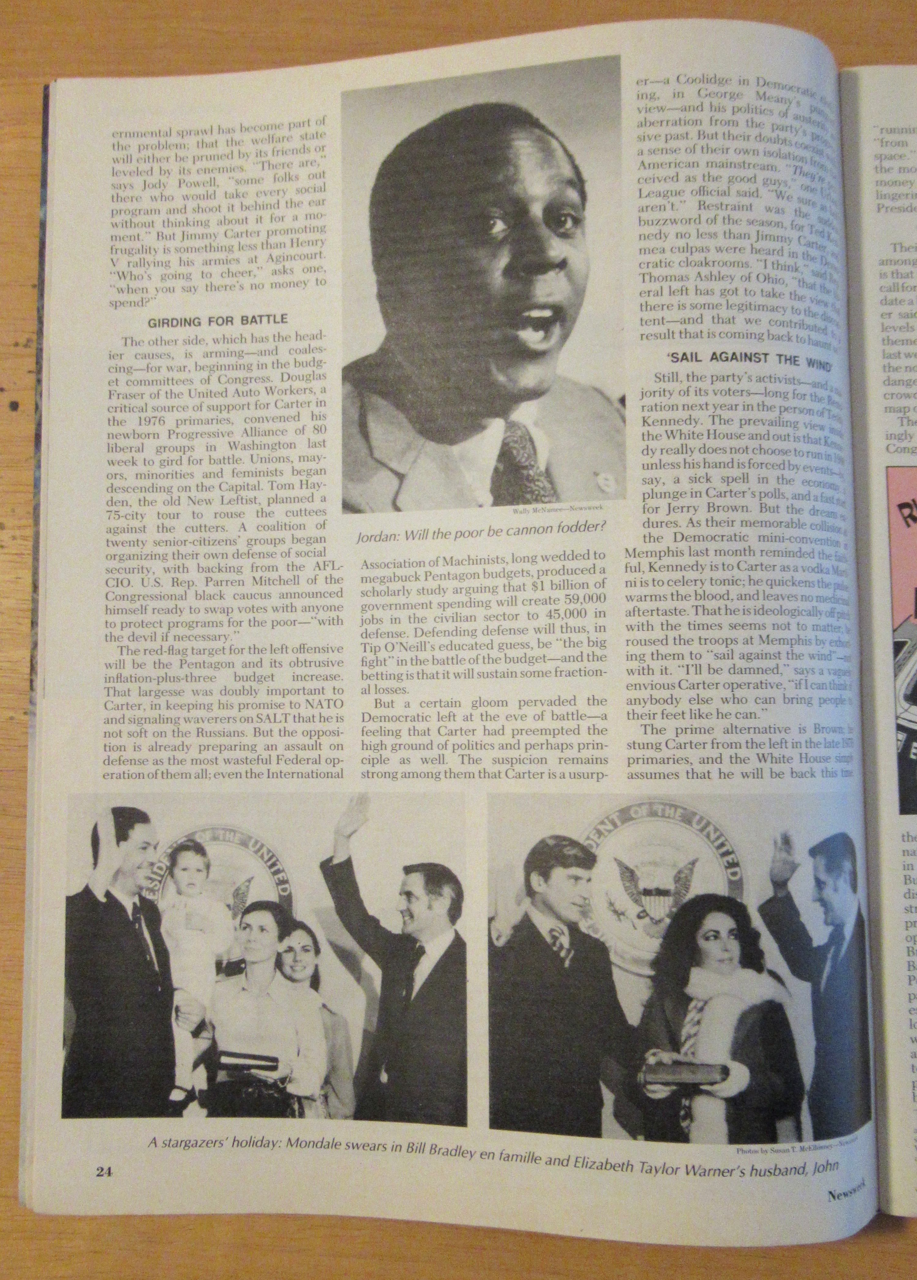 Newsweek Magazine-January 29, 1979-Politic of Austerity