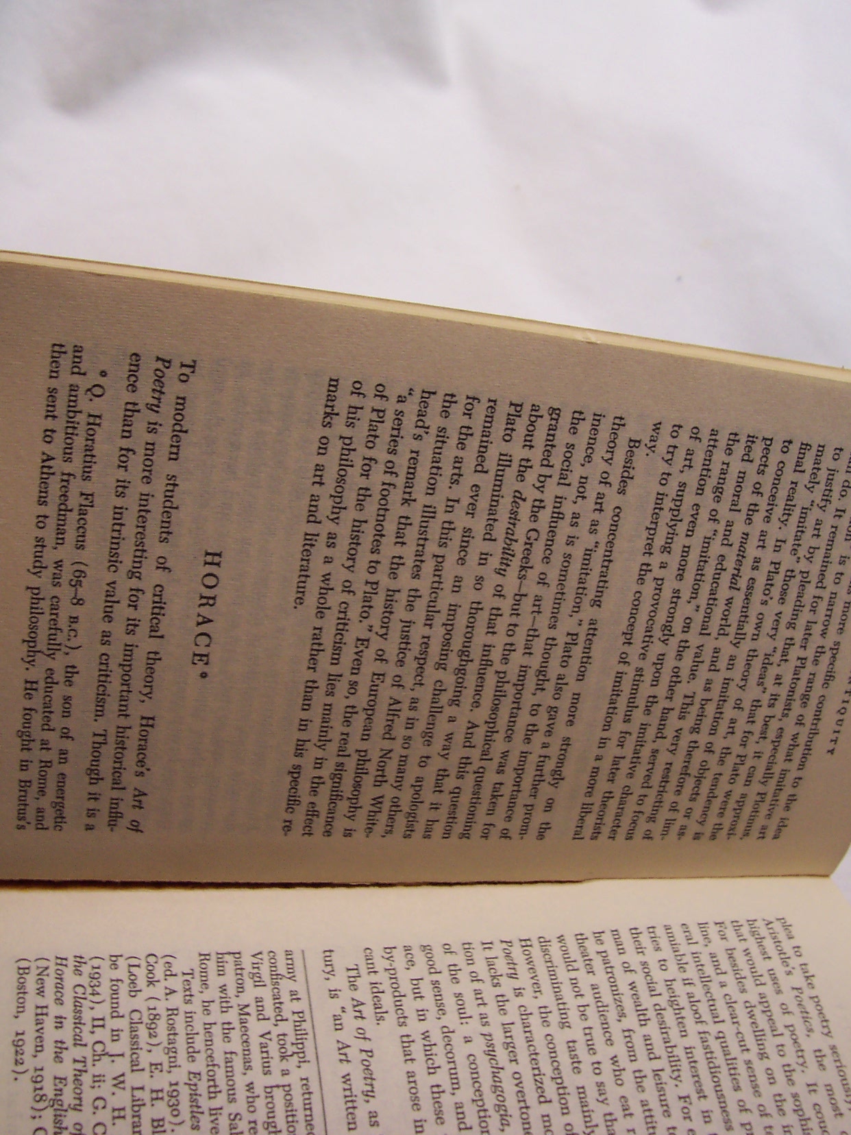 Preface To Criticism Walter Jackson Bate 1959