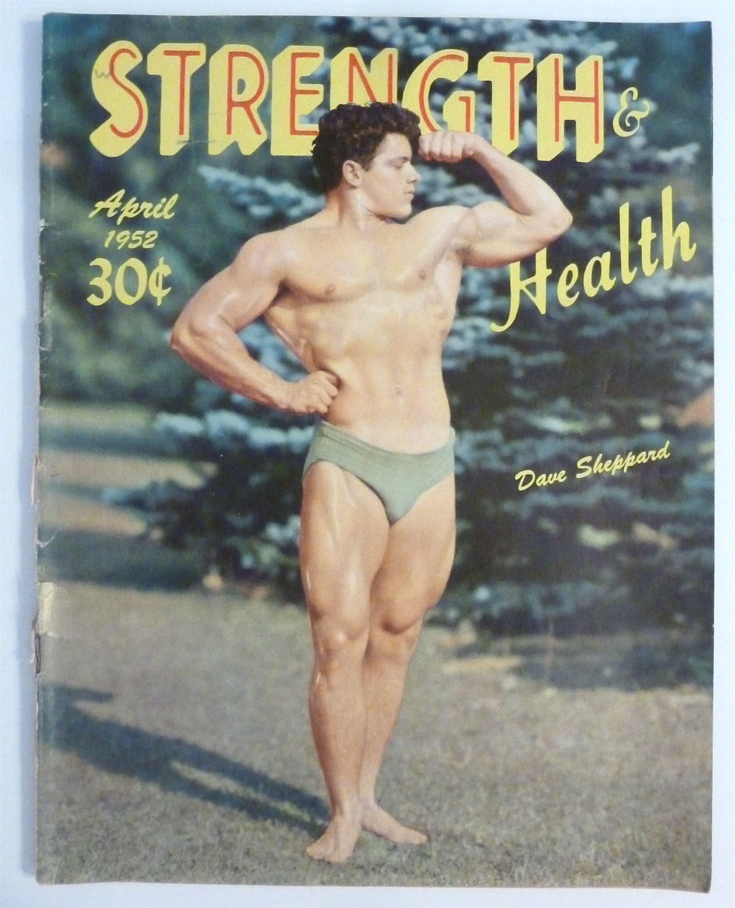 Strength & Health Magazine April 1952 Dave Sheppard