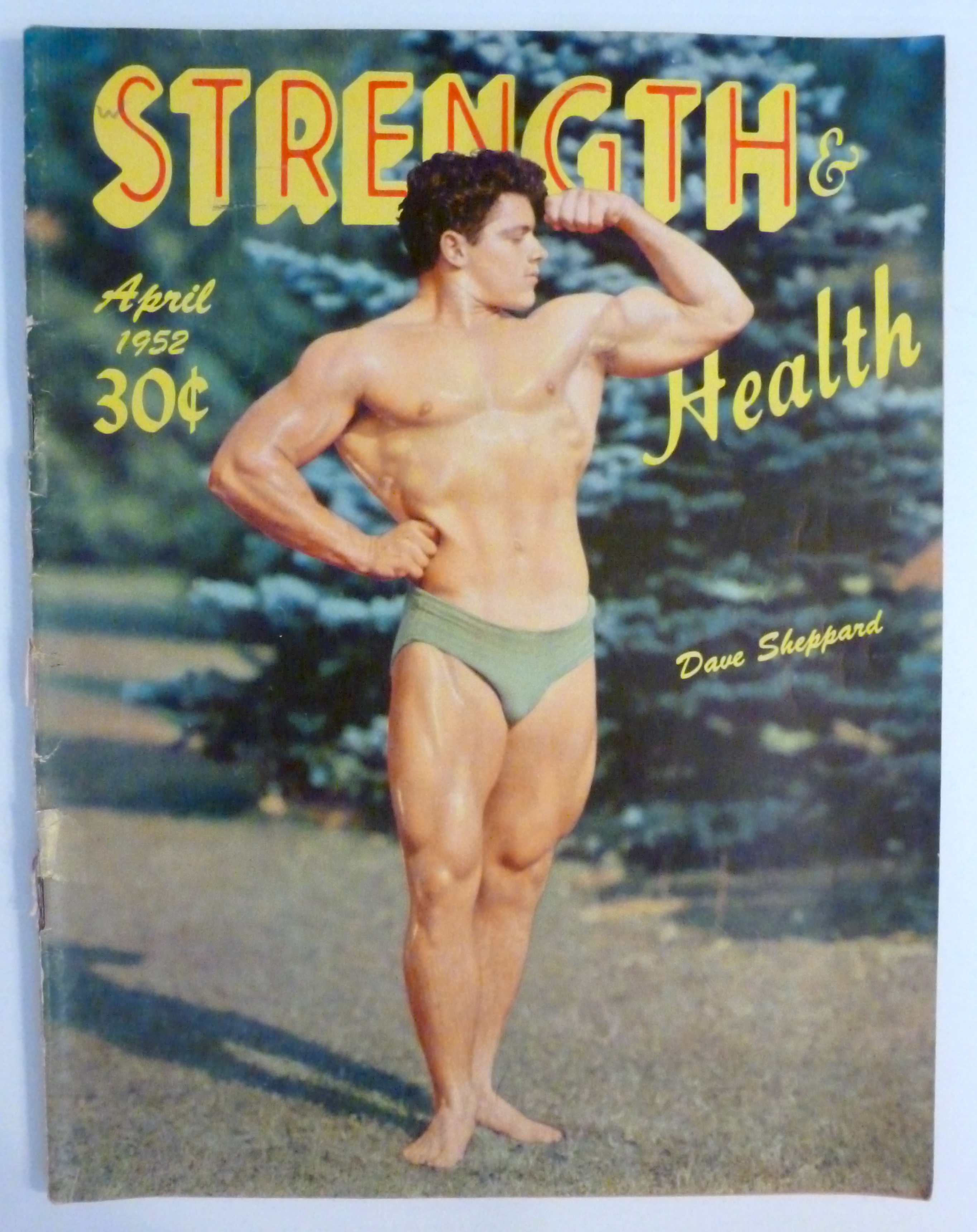 Strength & Health Magazine April 1952 Dave Sheppard