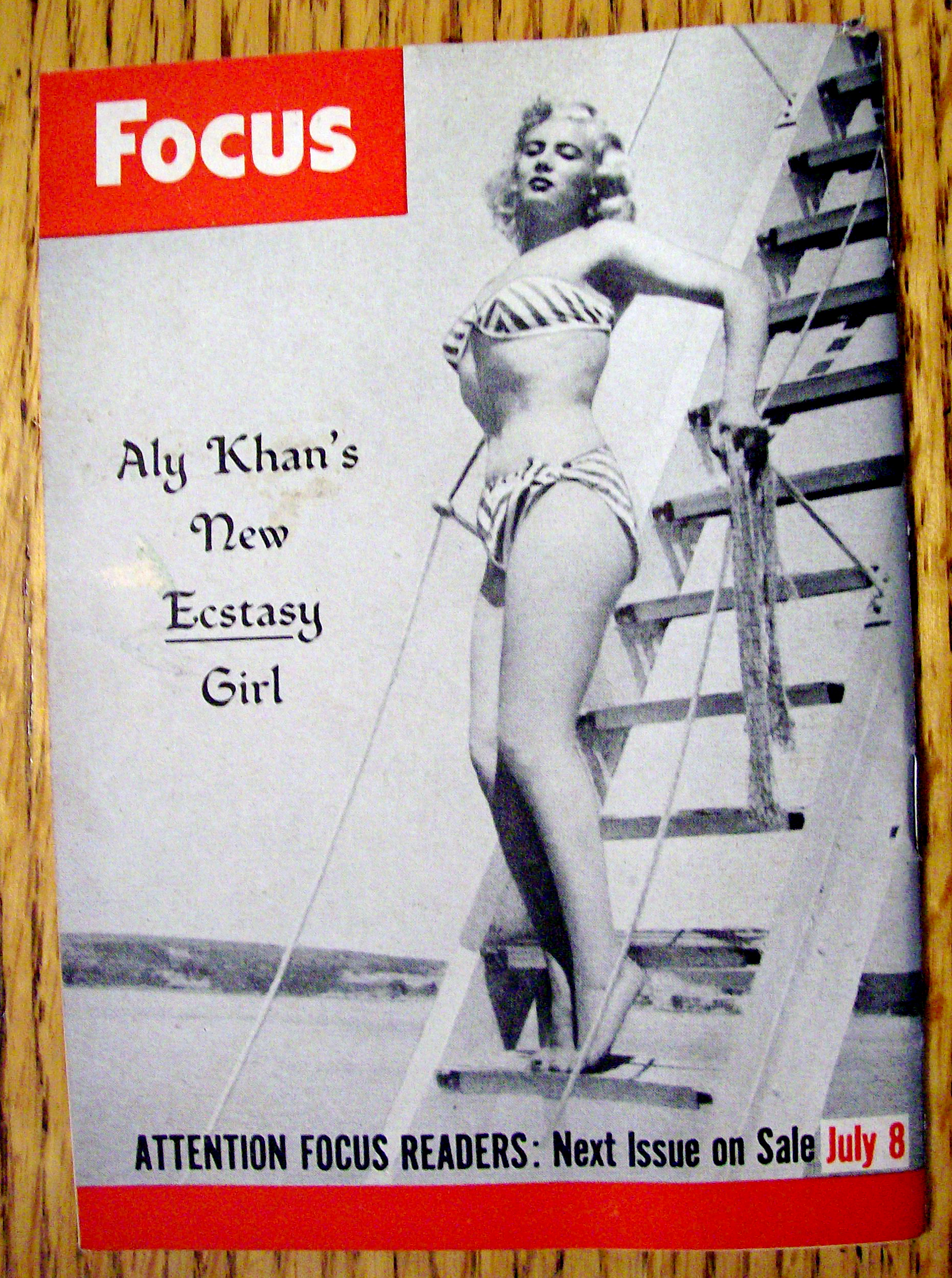 Focus Magazine July 8, 1953 Judy Hall